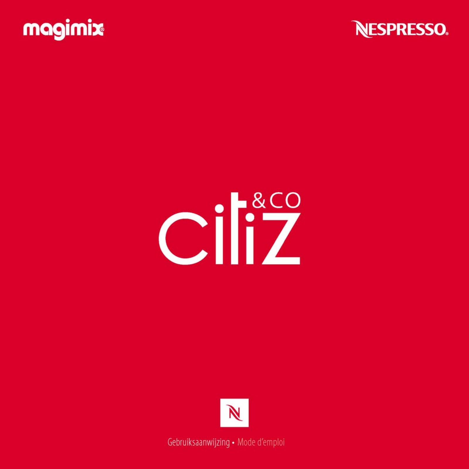 MAGIMIX NESPRESSO CITIZ CO User Manual