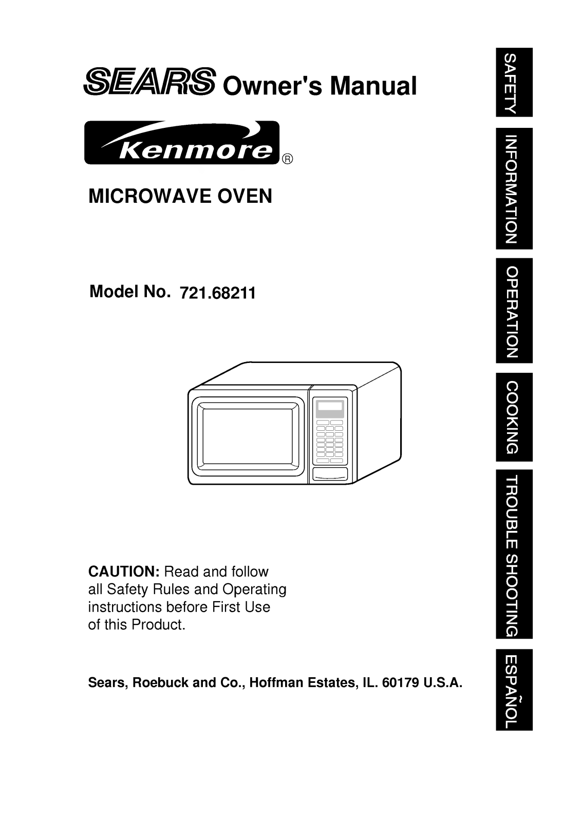 LG 721.68211890 User Manual