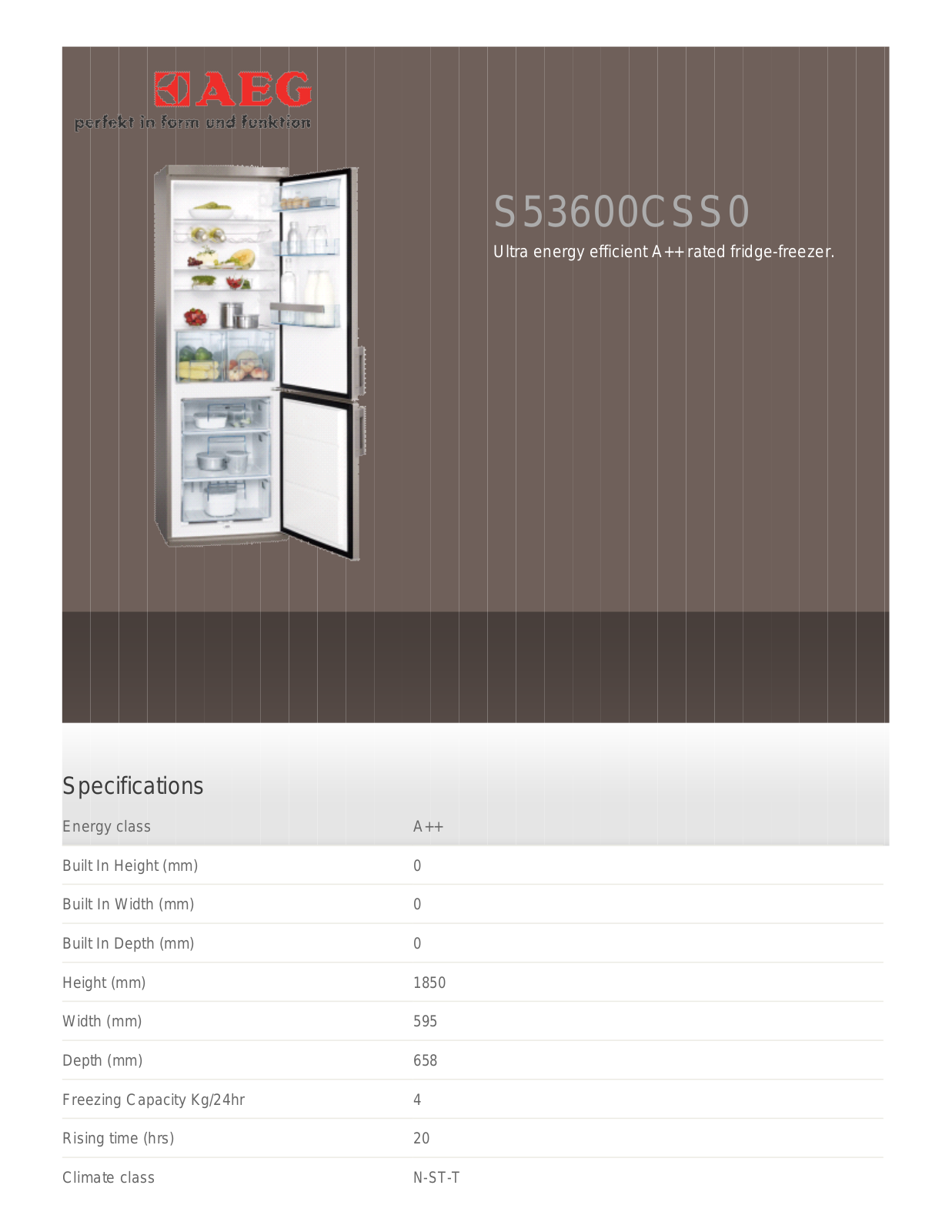 AEG S95800XTM0 User Manual