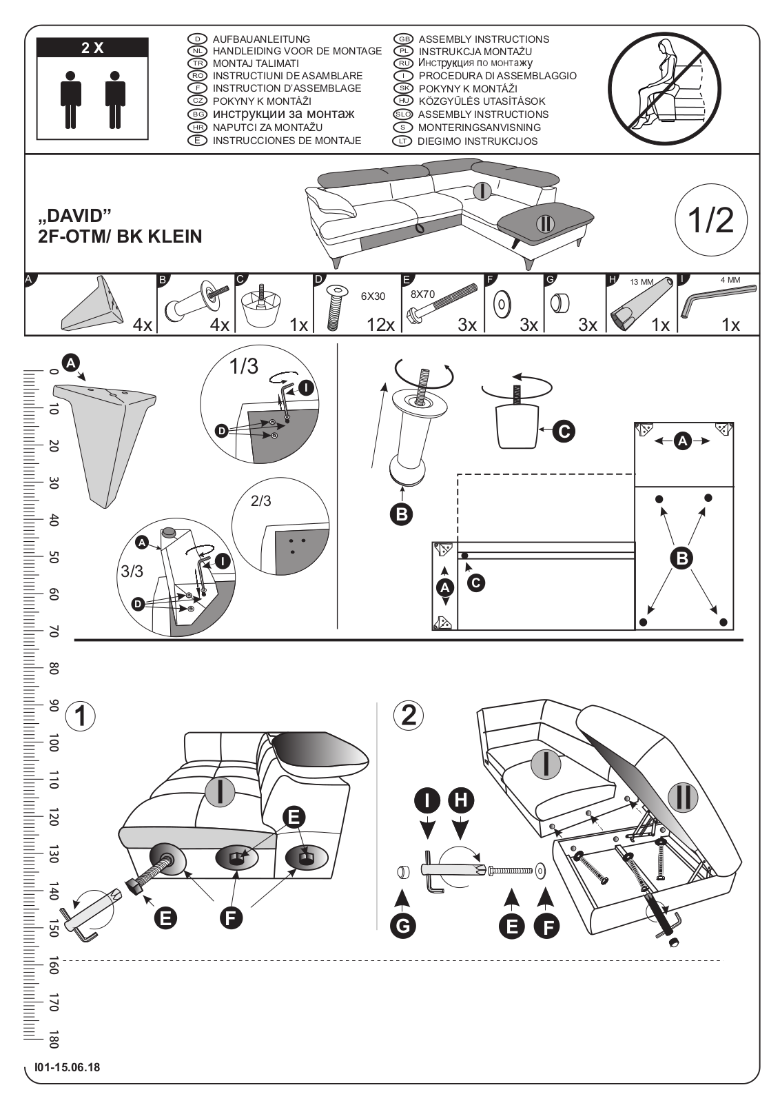 COTTA DAVID Assembly instructions - ManualMachine.com