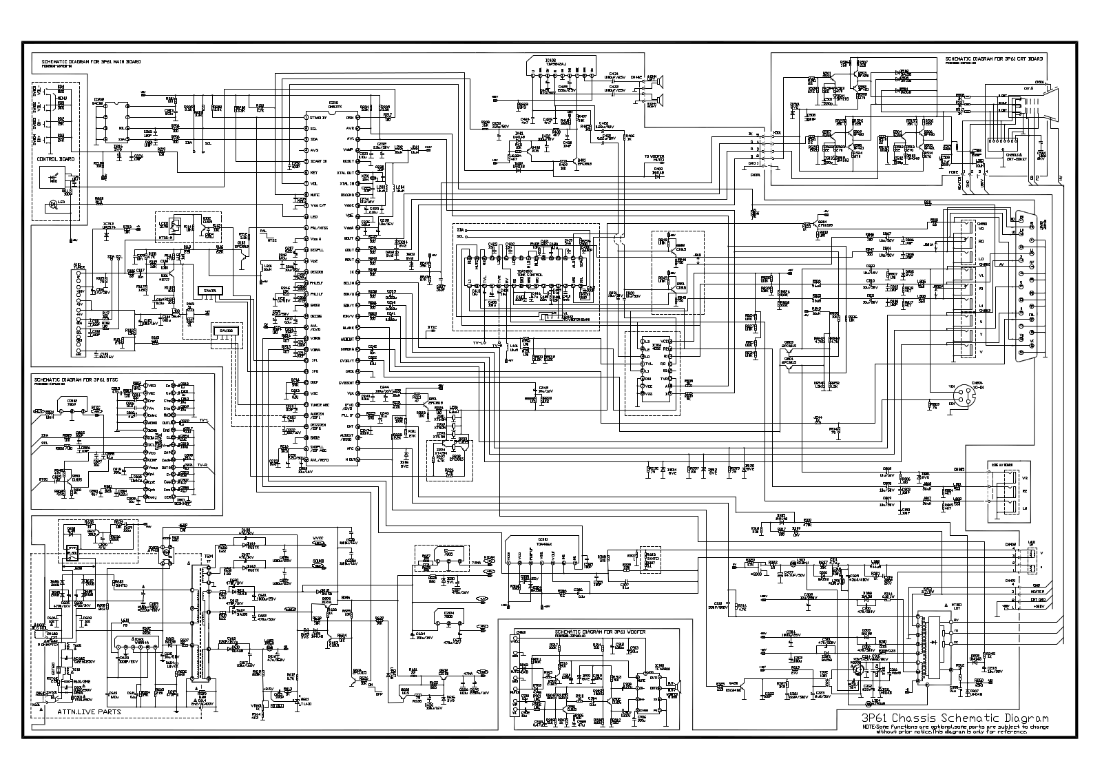 Erisson 21UF20 Schematics