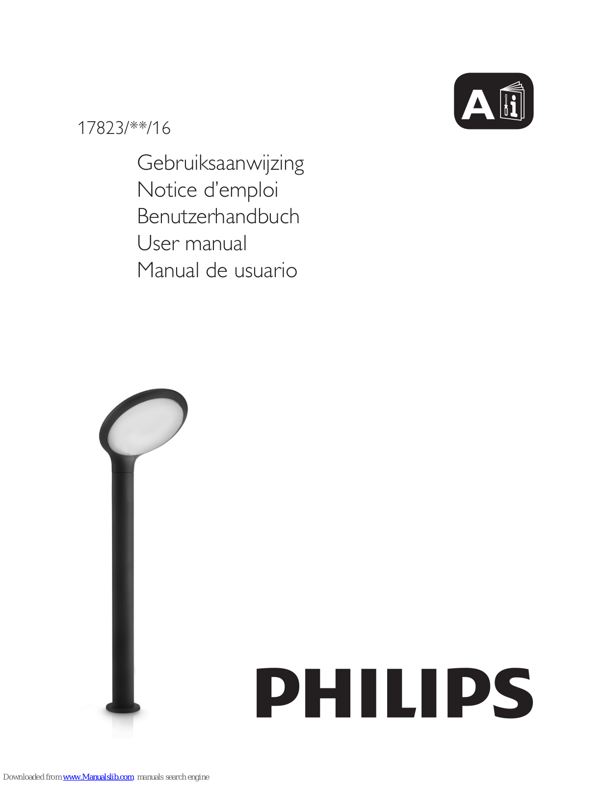 Philips 17823/**/16 User Manual - ManualMachine.com