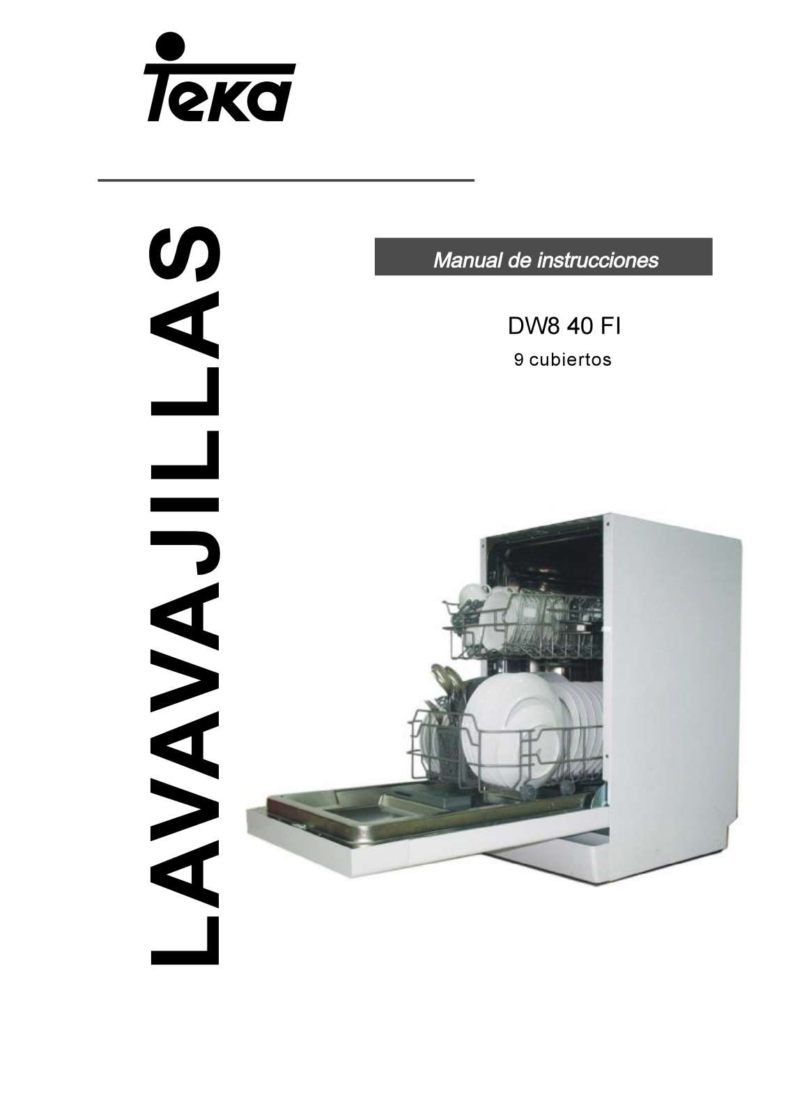 Teka DW8 40 FI User guide