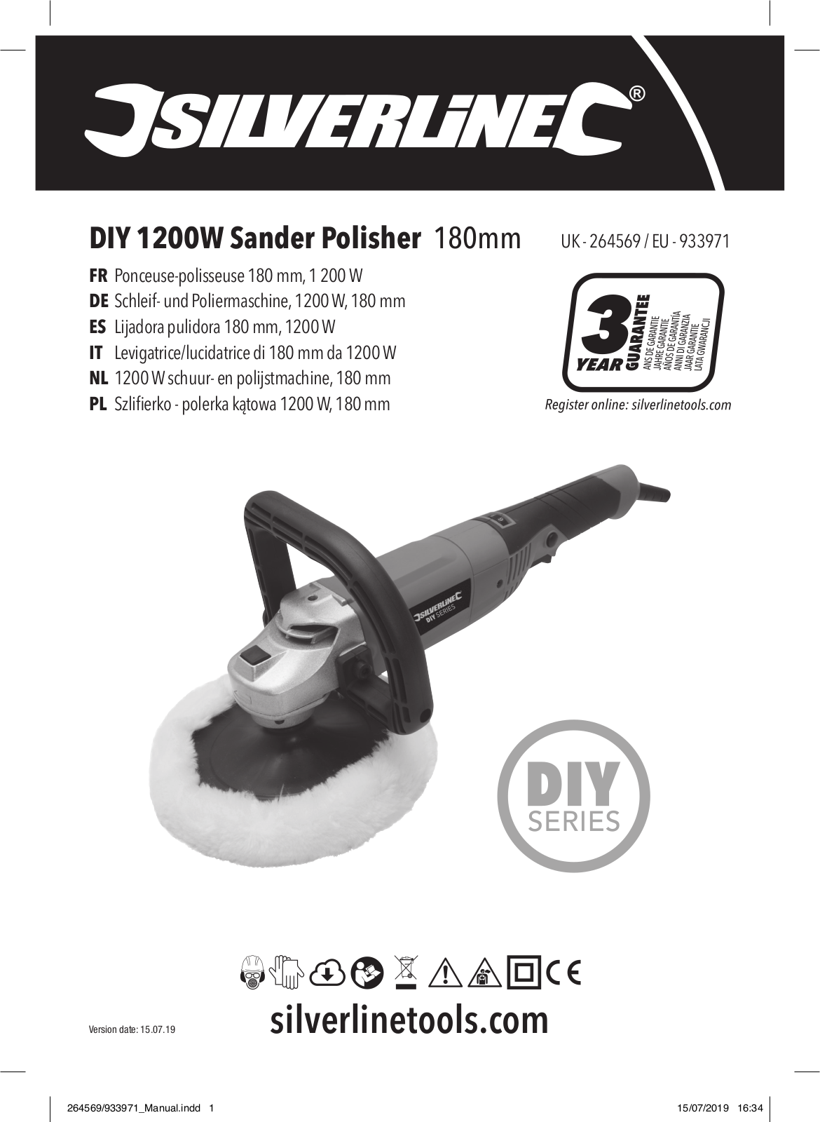 Silverline DIY 1200W, DIY Series User Manual