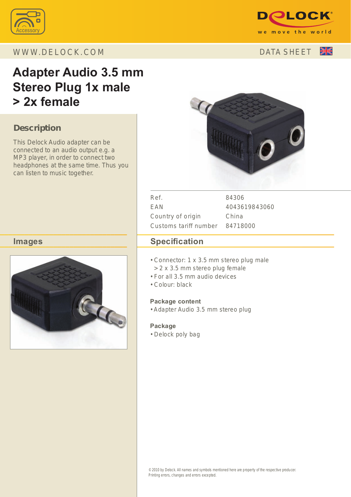 DeLOCK 84306 User Manual