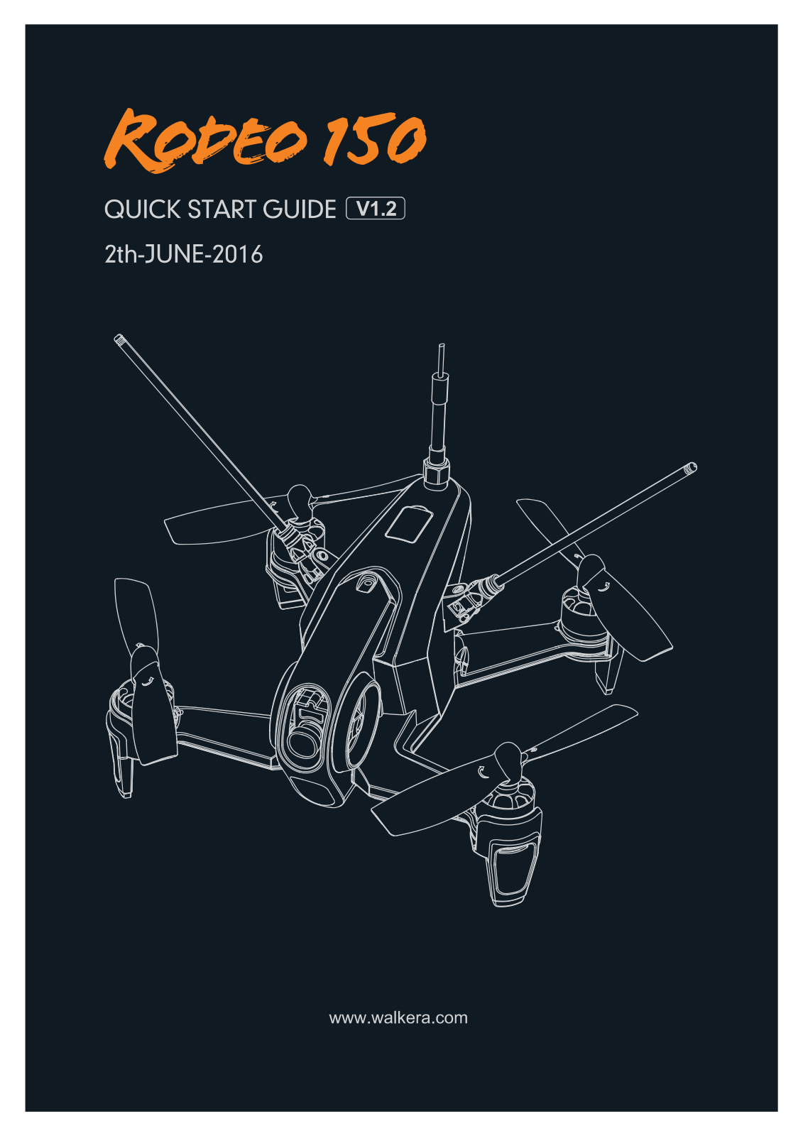 GuangZhou Walkera Technology RODEO150 Users Manual
