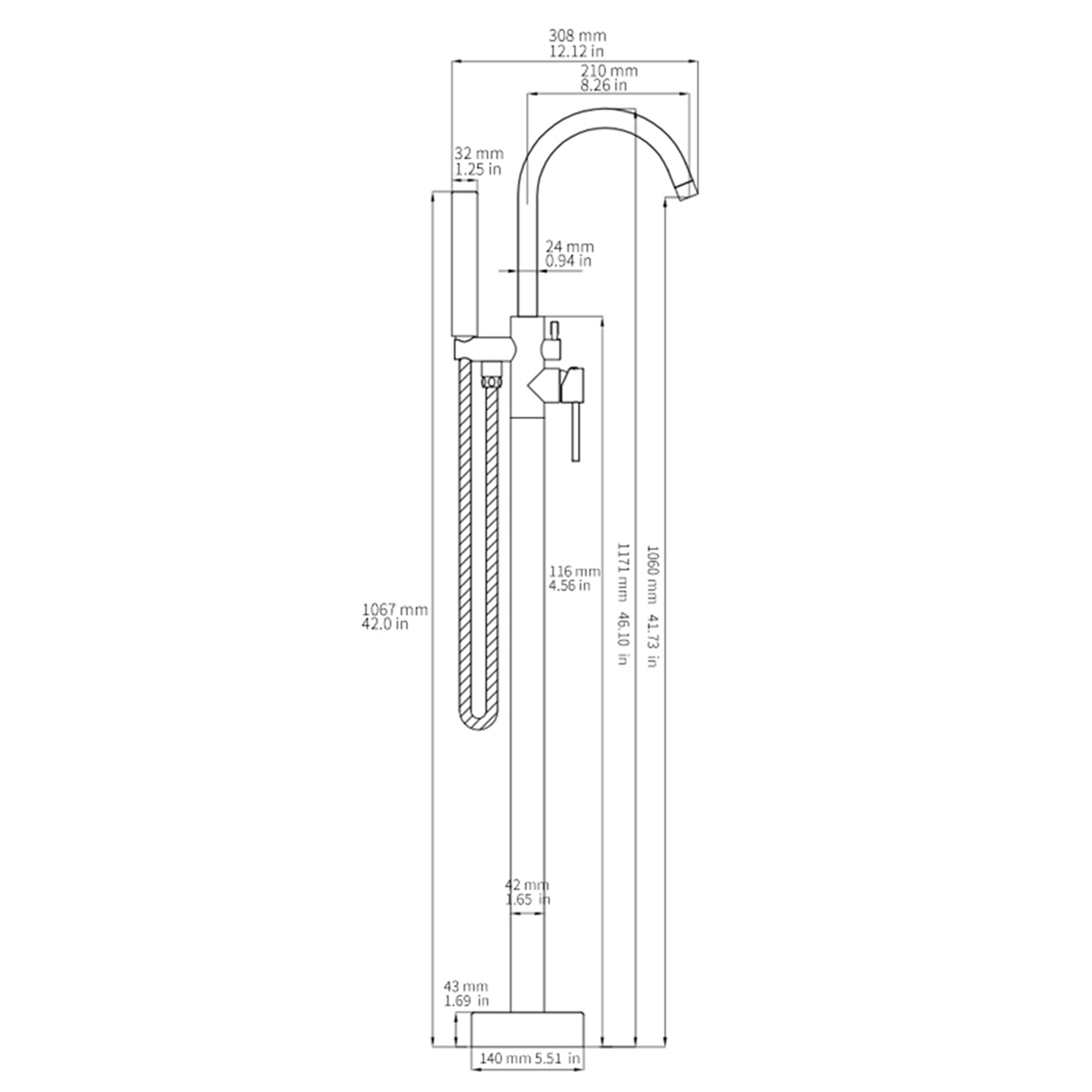 FLG FGAA1032 Dimensions - ManualMachine.com