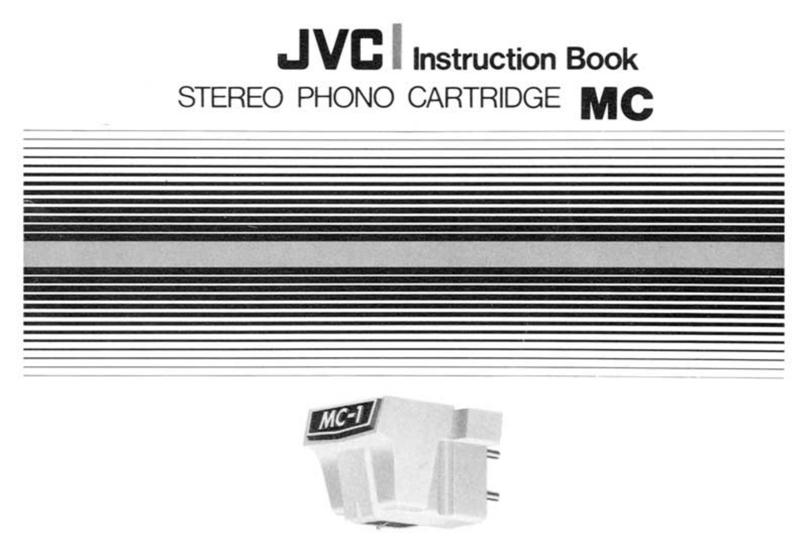 JVC MC-1 Owners manual