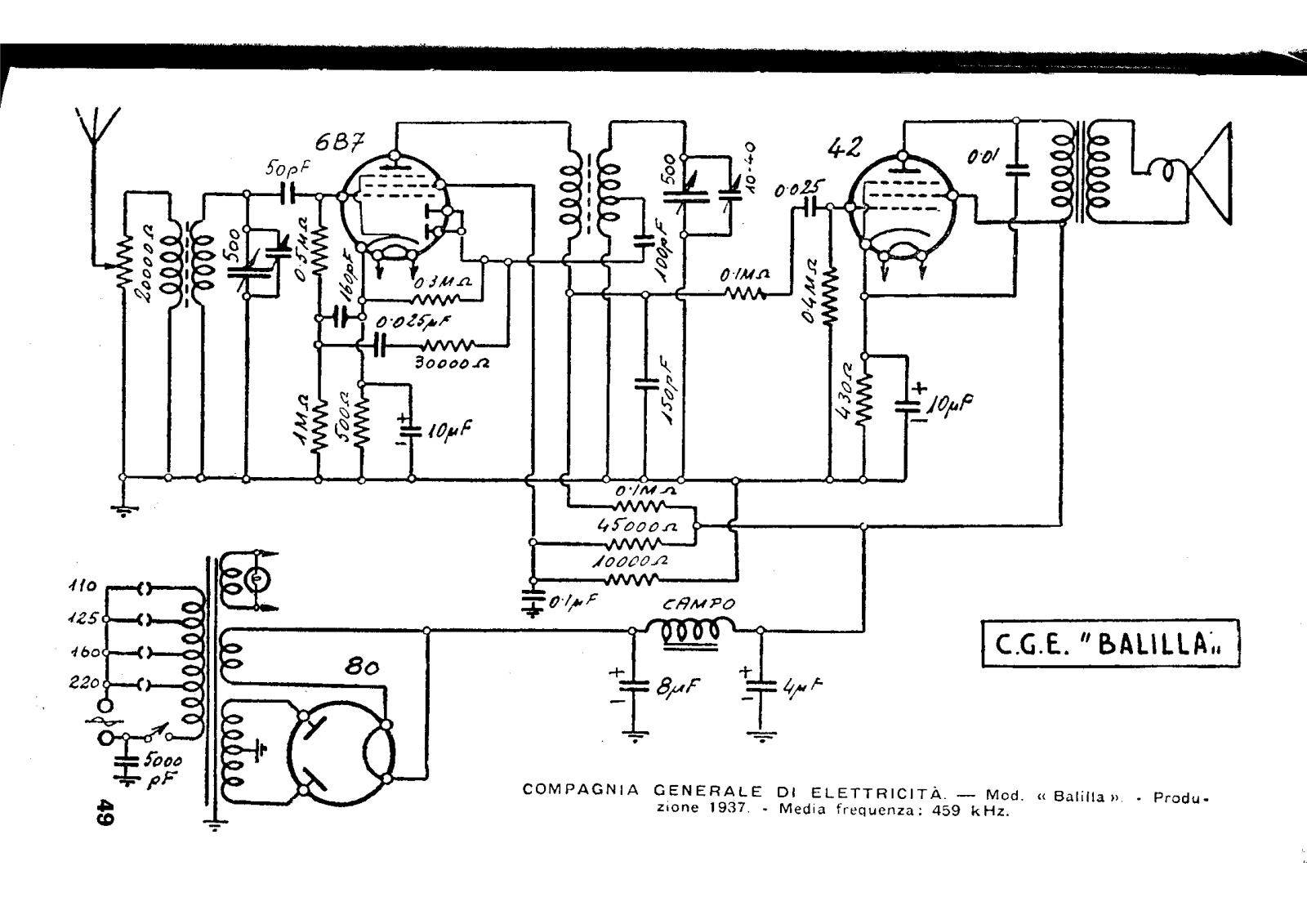 CGE balilla schematic - ManualMachine.com