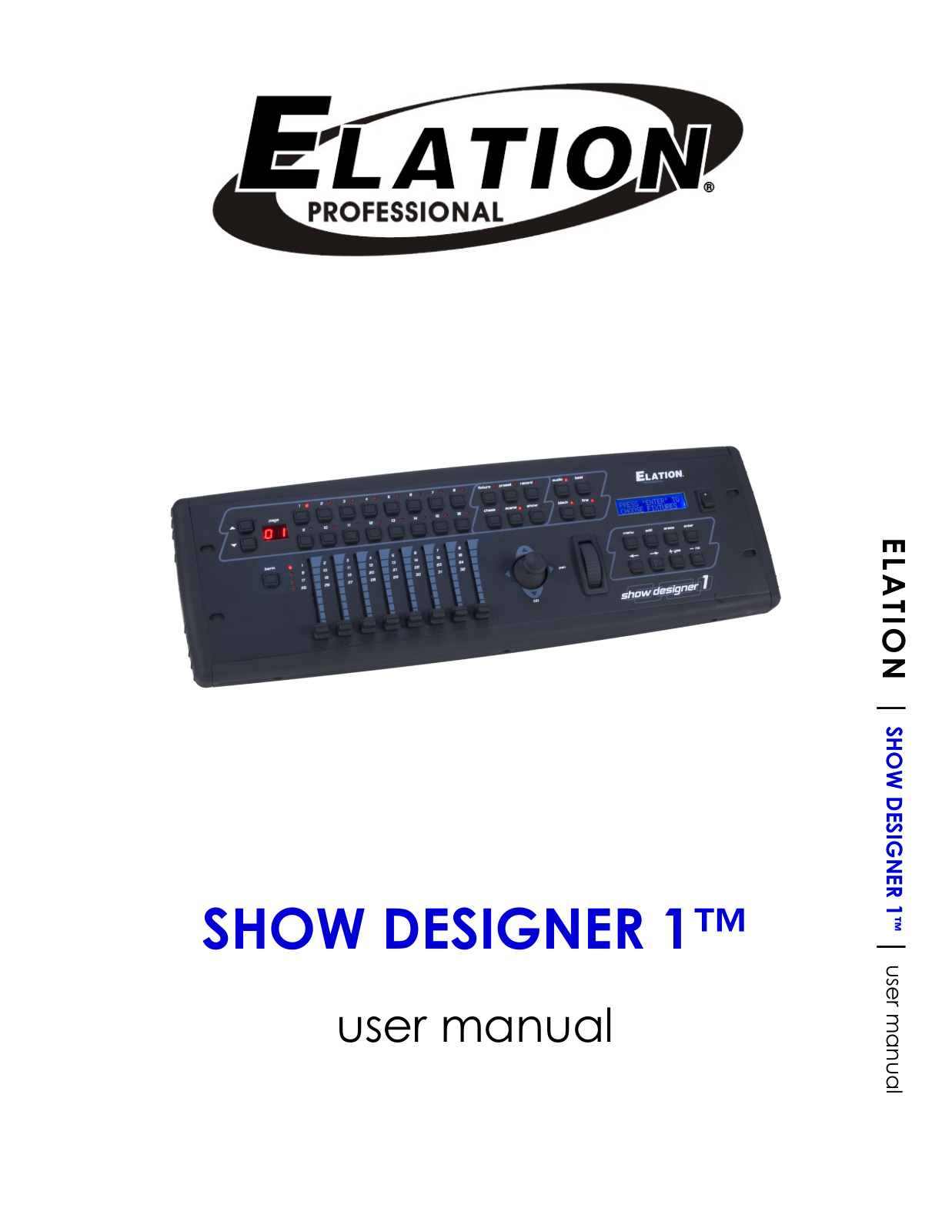 Elation Show Designer 1 Users Manual