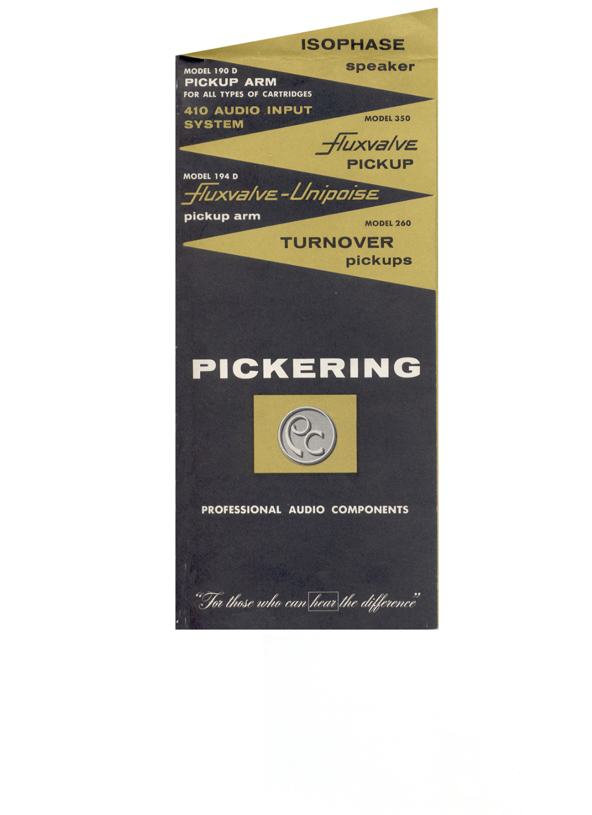 Pickering A-1 Brochure - ManualMachine.com