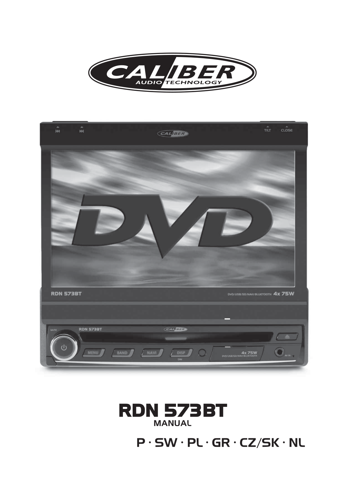 Caliber Audio Technology RDN573BT User guide