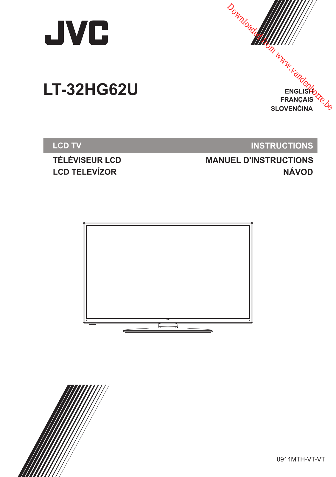 JVC LT-32HG62U User Manual