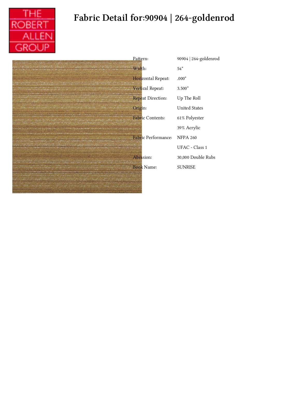 Duralee CRAL4519 Specifications - ManualMachine.com
