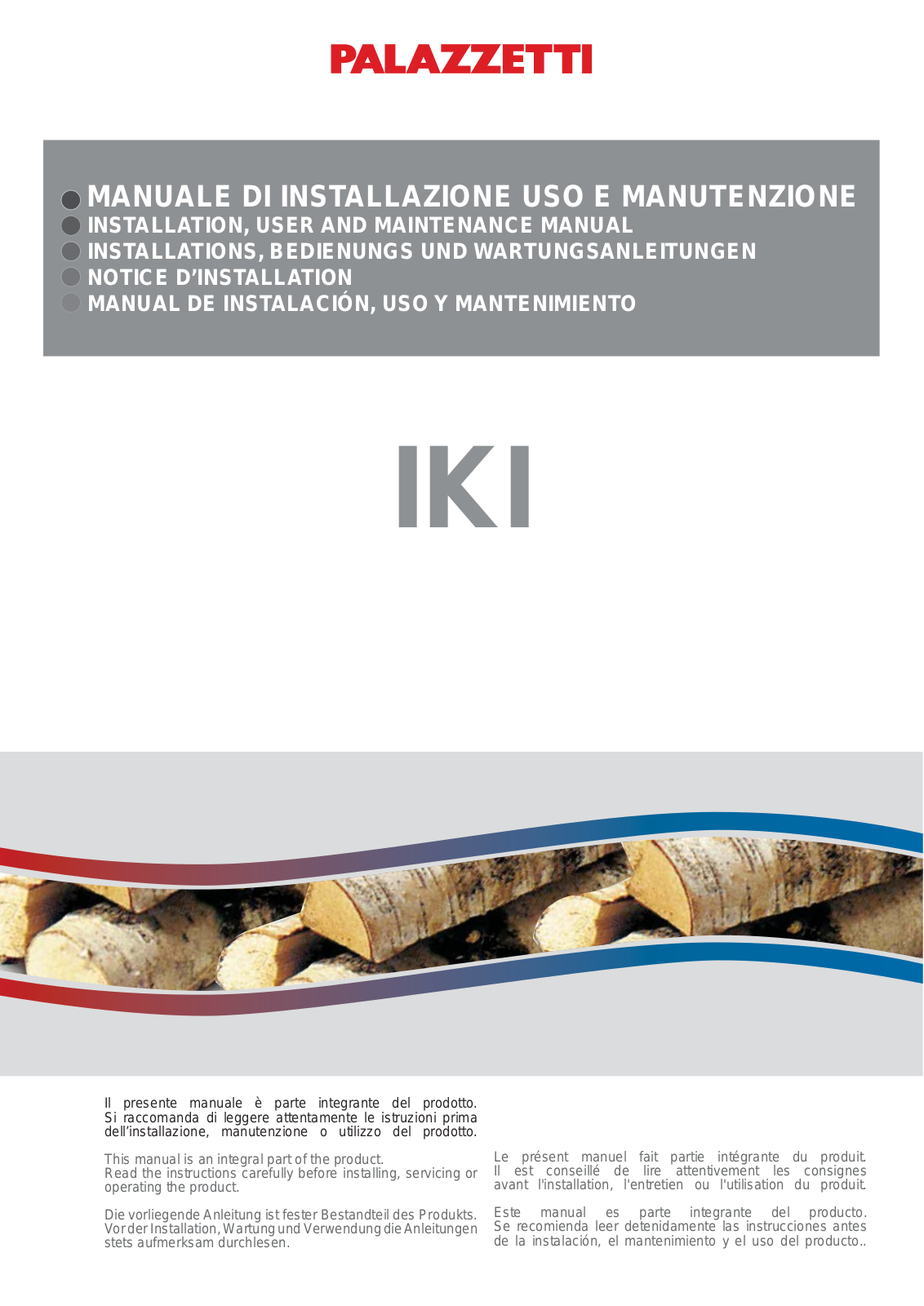 Palazzetti IKI Installation, User And Maintenance Manual - ManualMachine.com