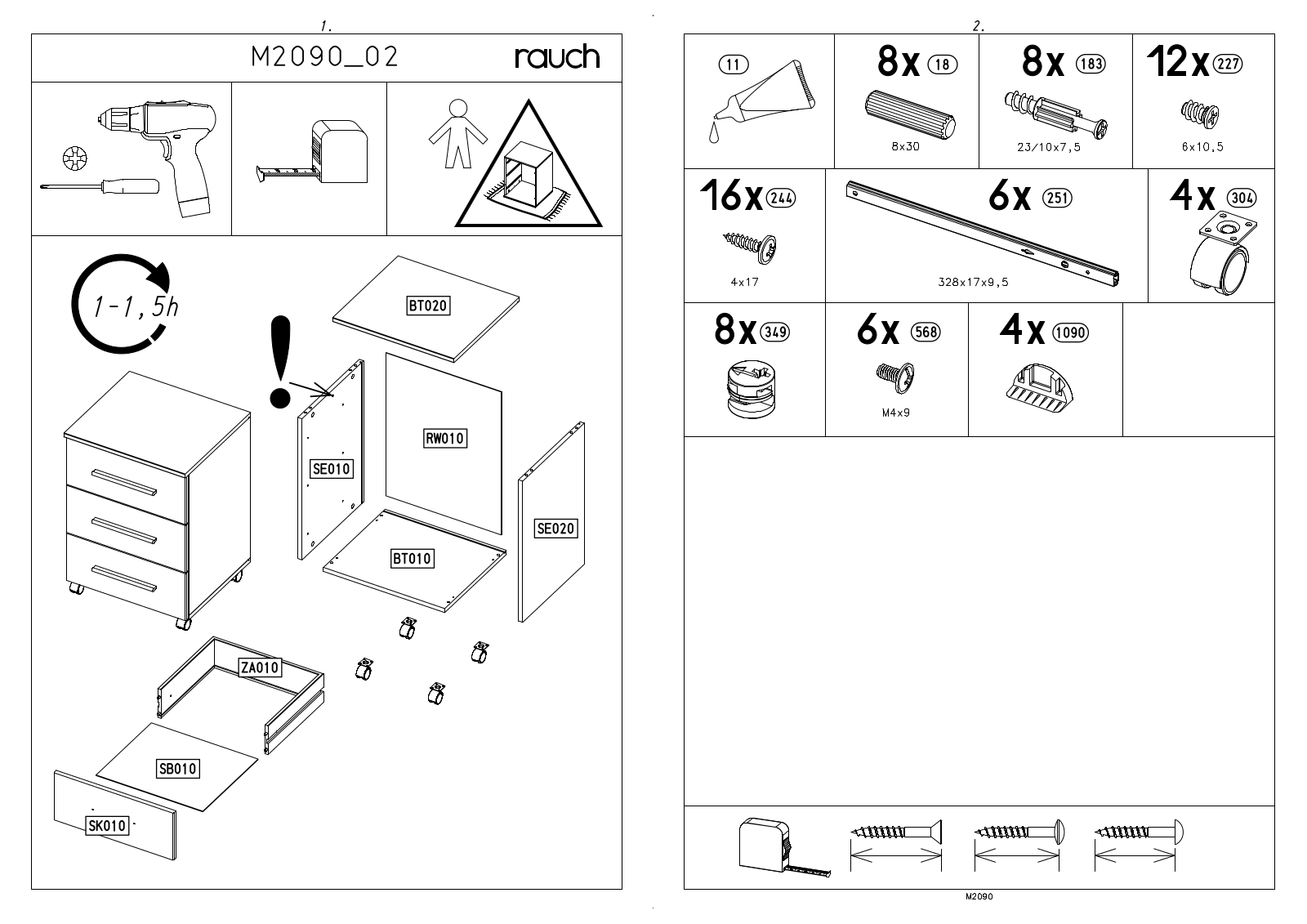 rauch M2090 Assembly instructions - ManualMachine.com