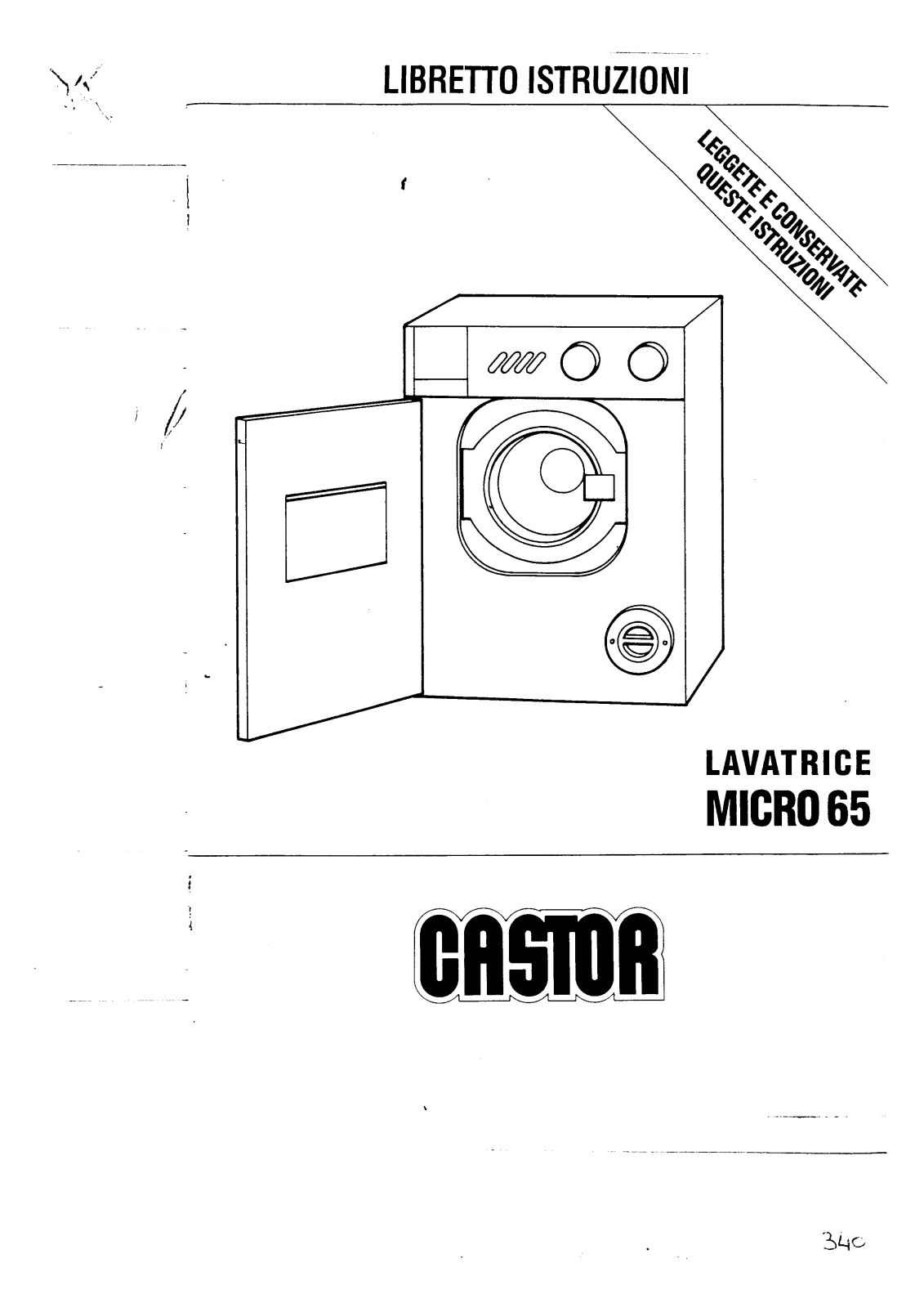 Castor MICRO65 Instructions Manual