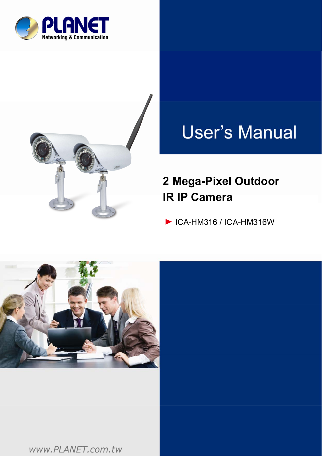 Planet ICA-HM316, ICA-HM316W User Manual