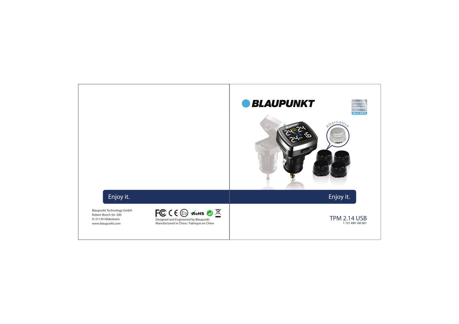 Blaupunkt TPM 2.14 USB User guide