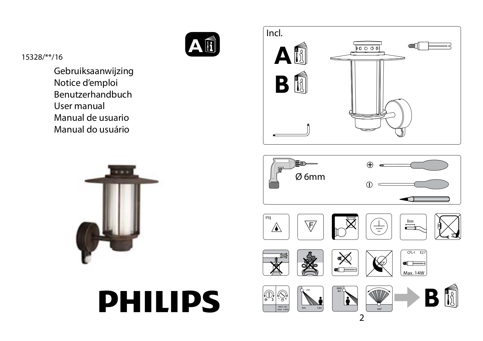 Philips 15328-86-16 User Manual