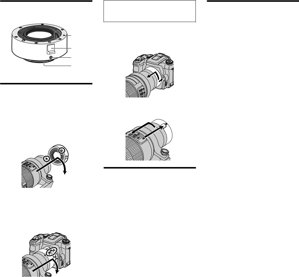 Sony SAL14TC, SAL20TC User Manual