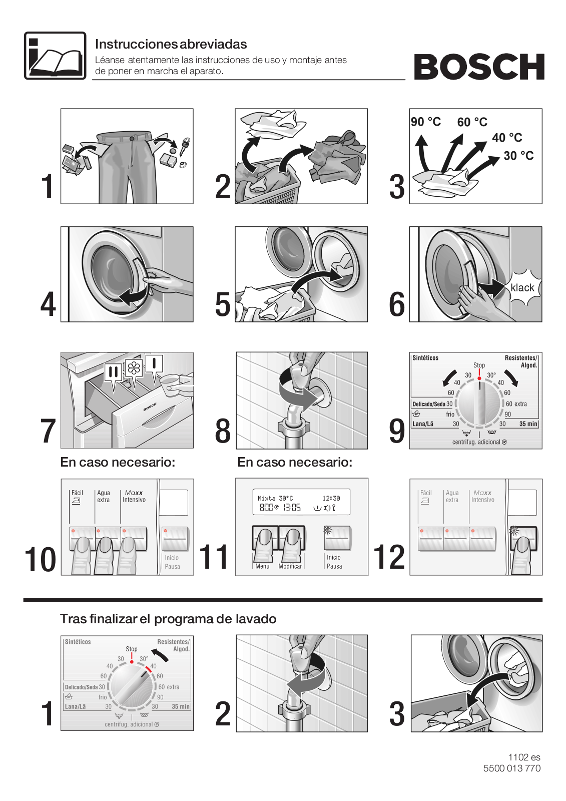 Bosch WFR2062EE User Manual