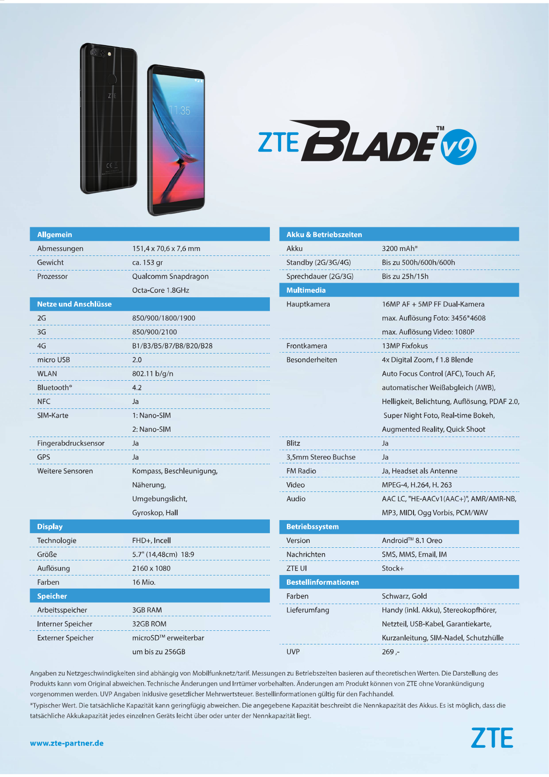 ZTE Blade V9 Service Manual