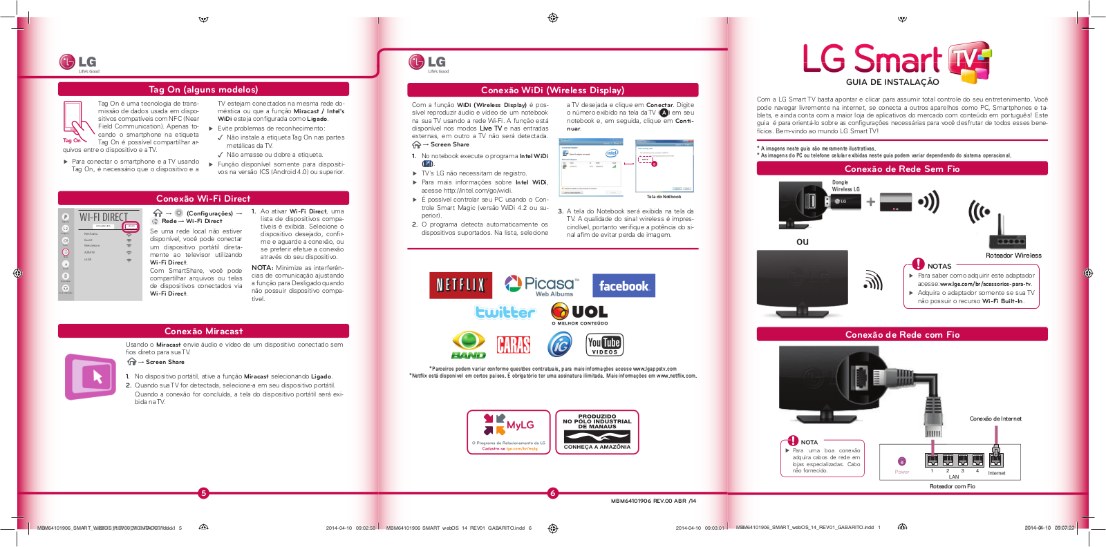 LG 65UC9700 Installation Guide