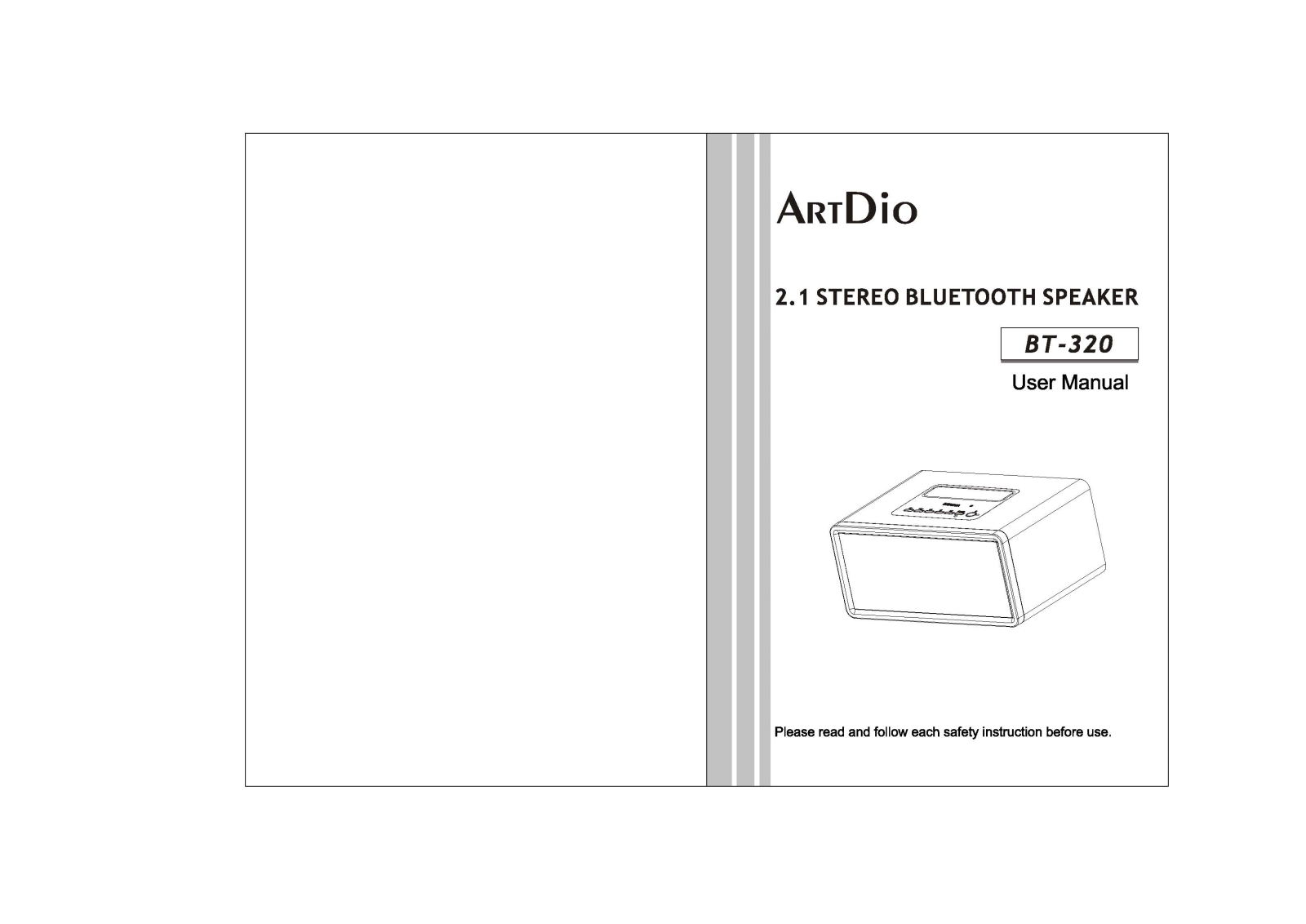 Kinyo ARTDIOBT320 User Manual