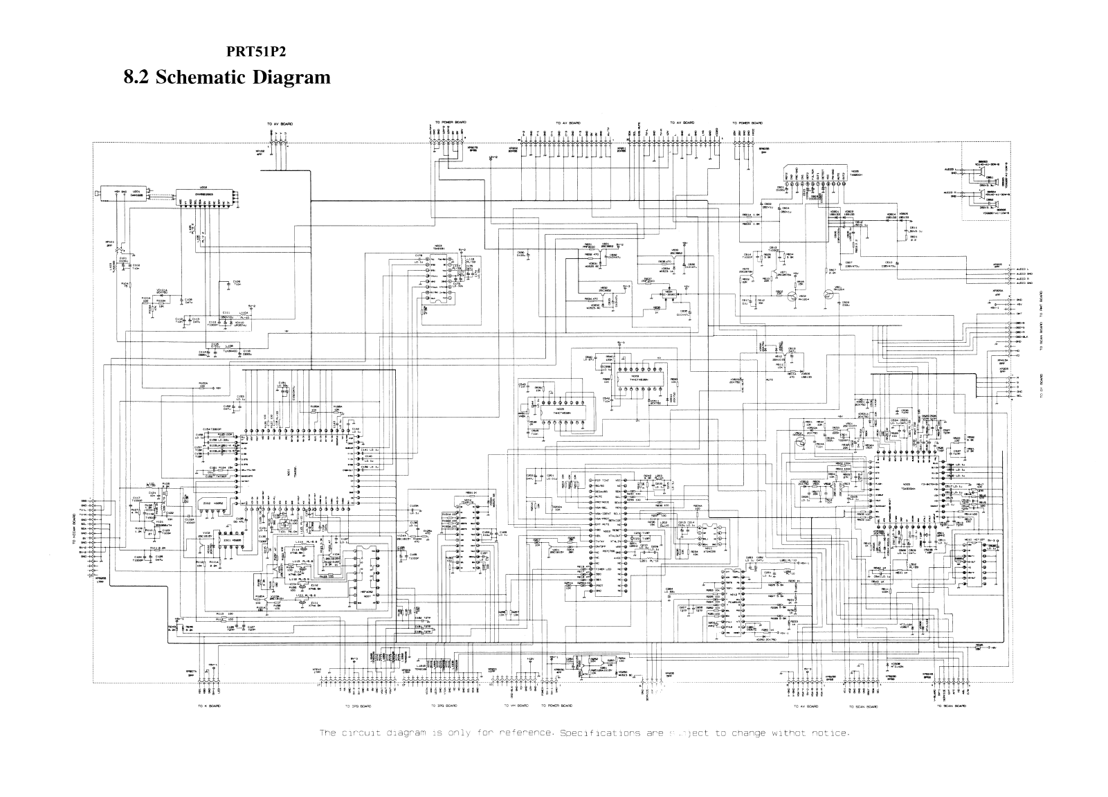 Rolsen PRT51P2 Schematics