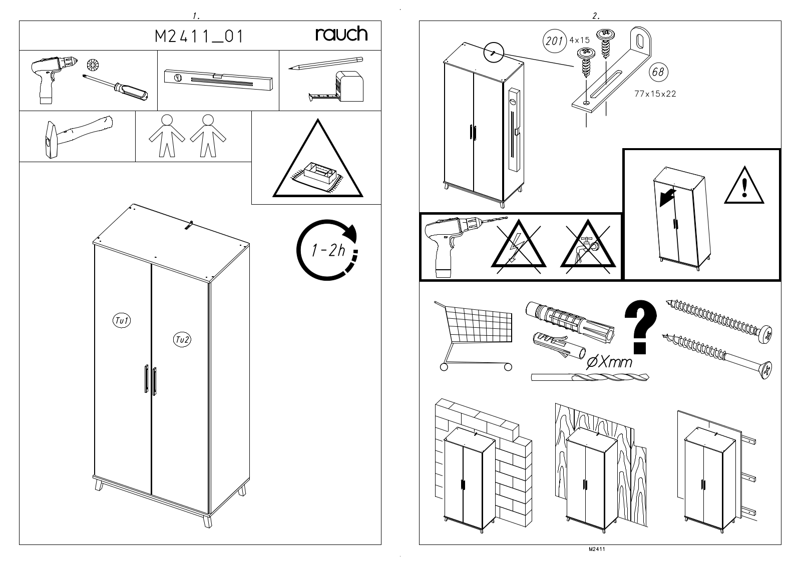 rauch M2411 Assembly instructions - ManualMachine.com
