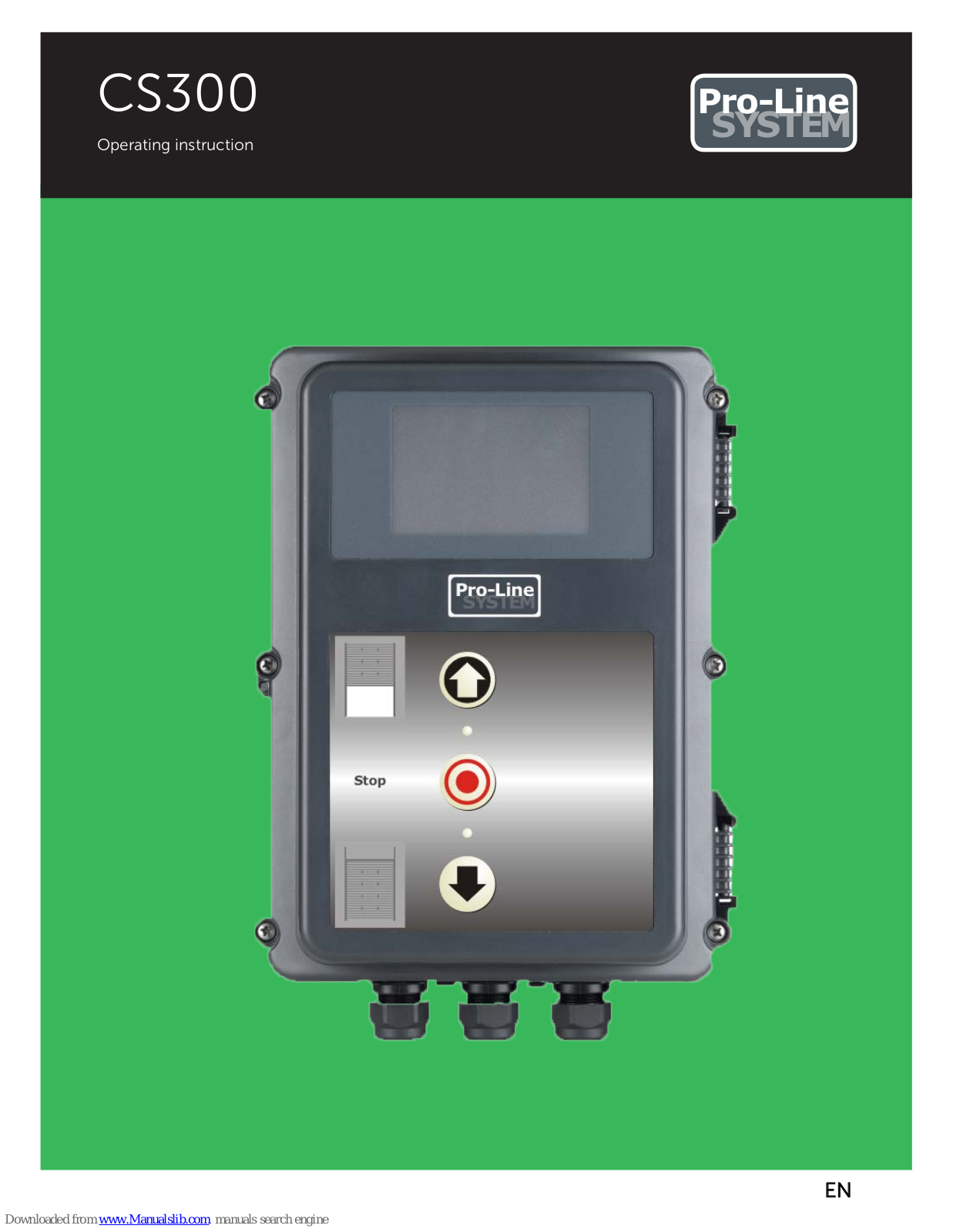 Pro-Line System CS300 Operating Instructions Manual - ManualMachine.com