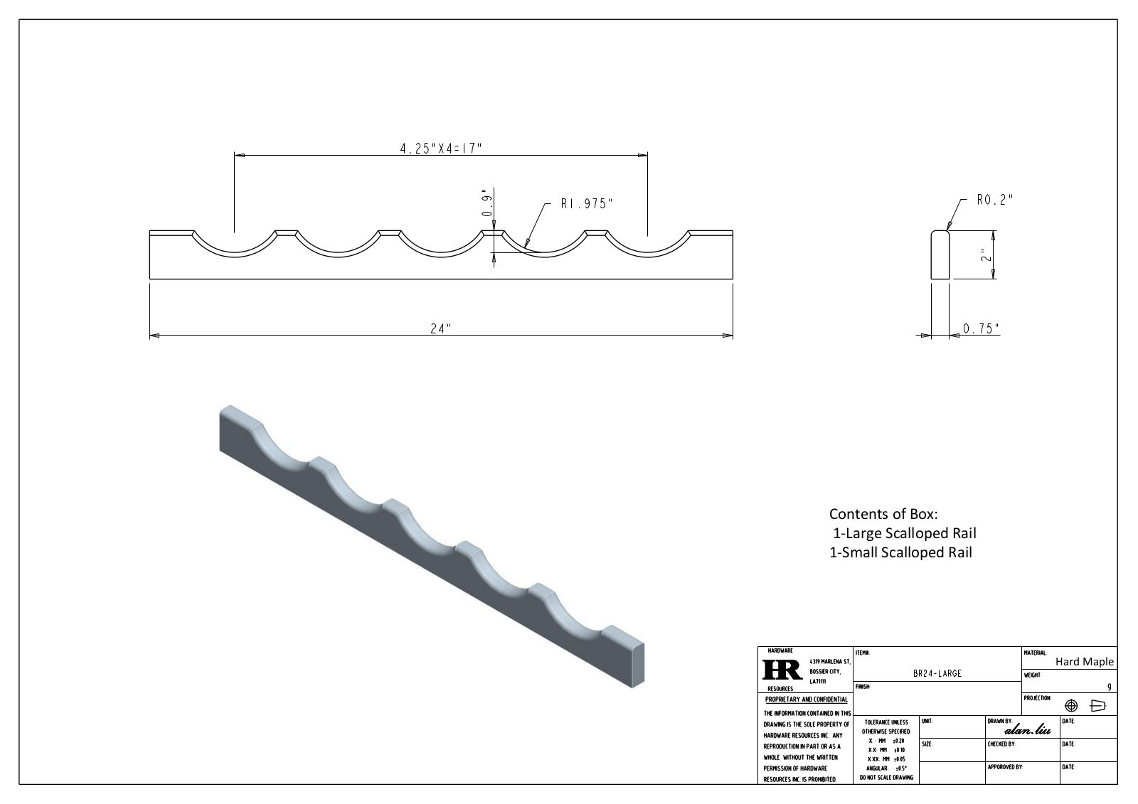 Hardware Resources HWSC1905 Specifications - ManualMachine.com