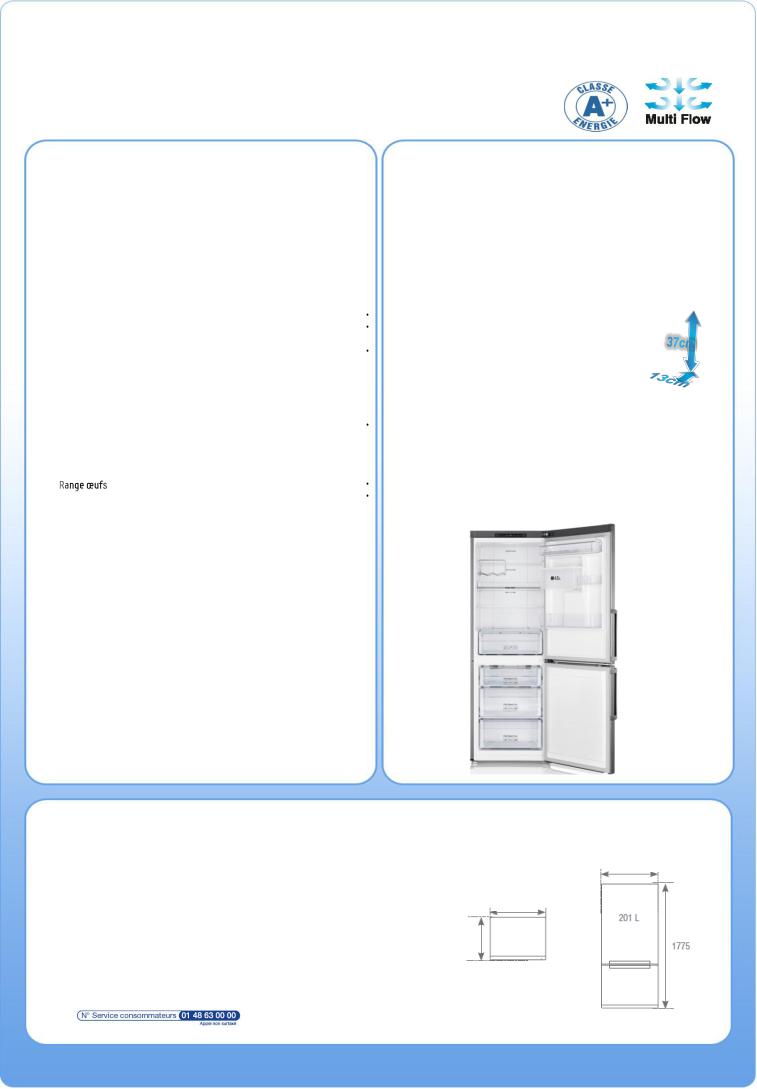 Samsung RB29FWJNDSA Product sheet