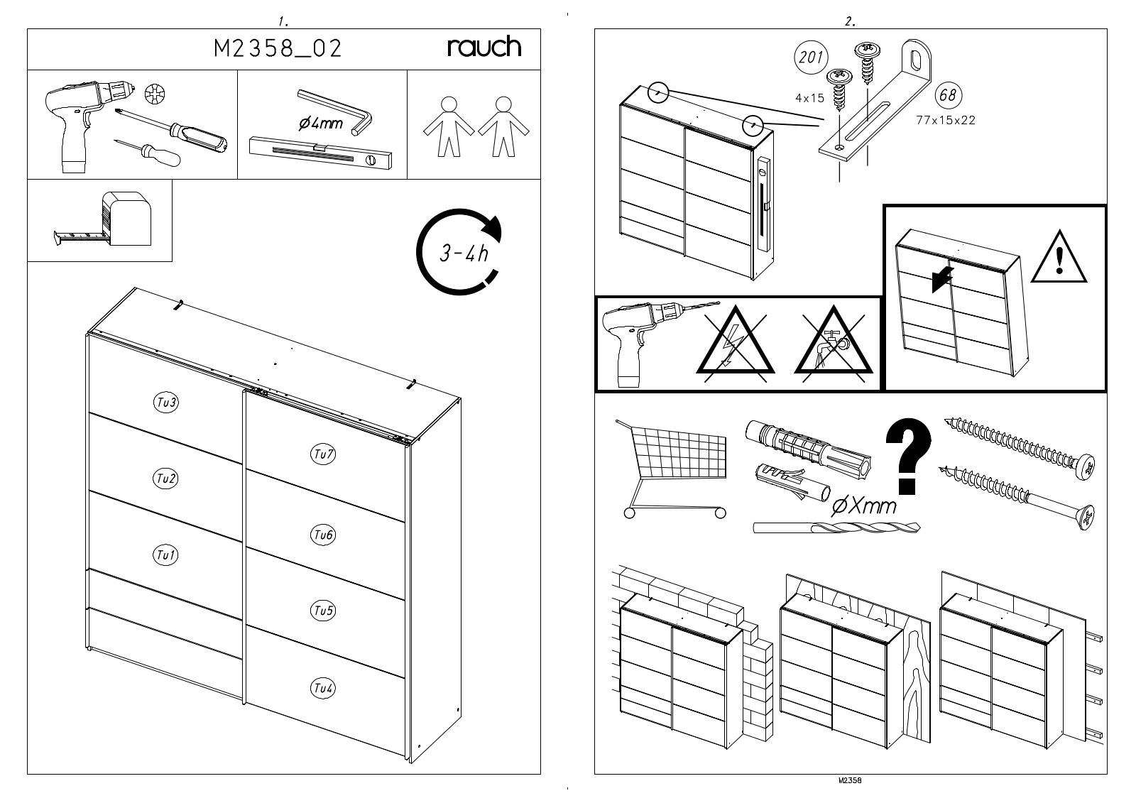 rauch M2358 Assembly instructions - ManualMachine.com