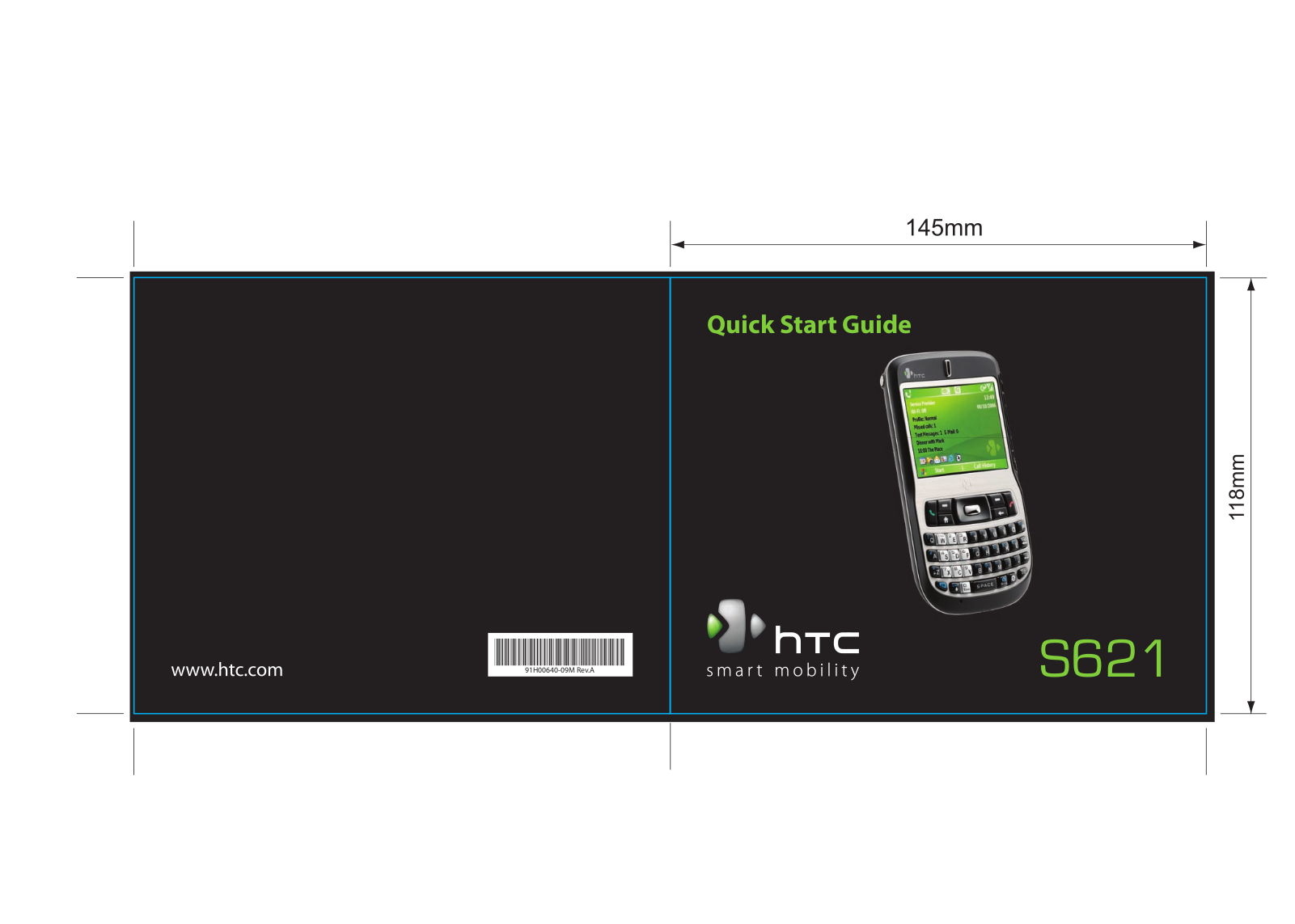 HTC S621 User Manual