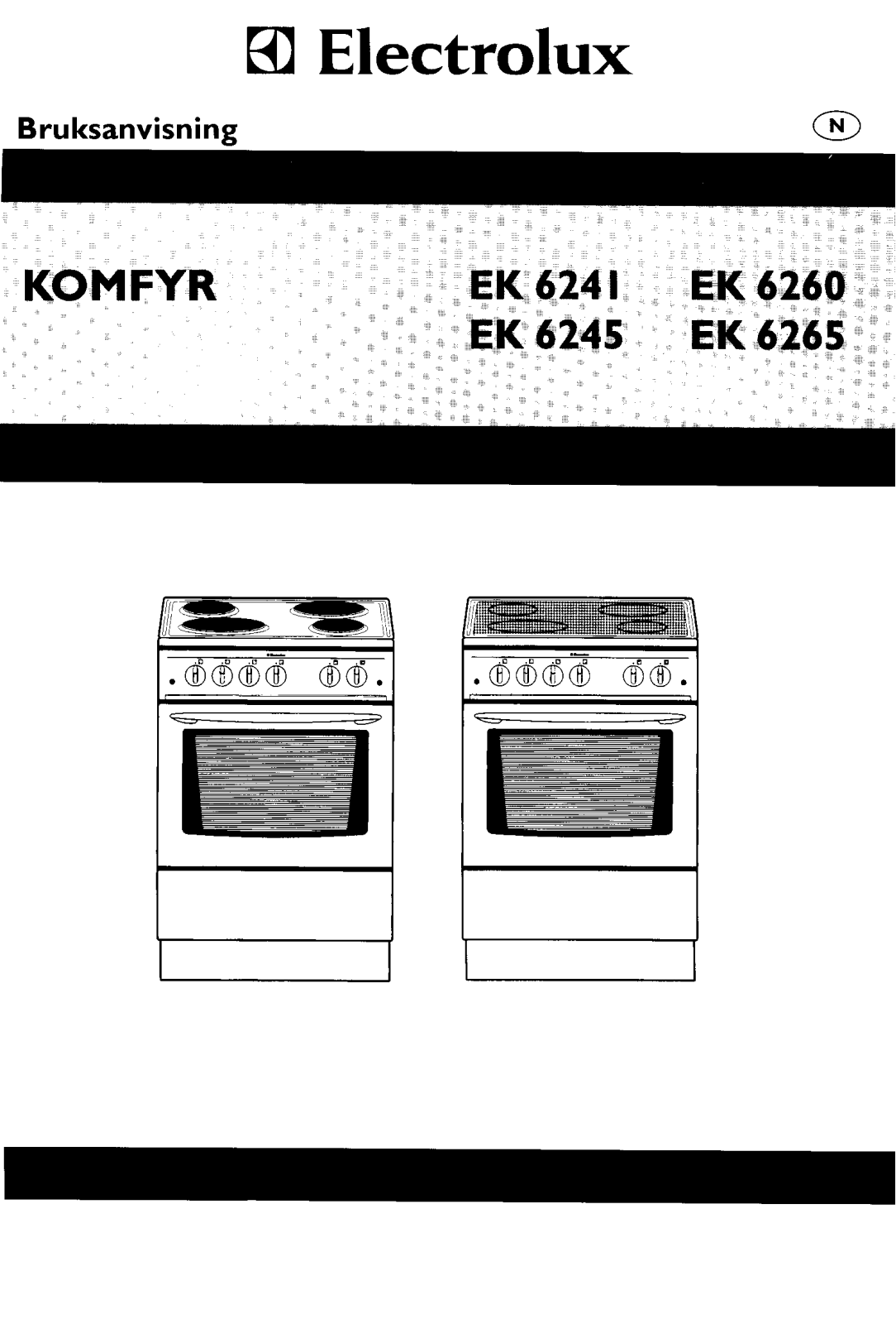 Electrolux EK6245 User Manual