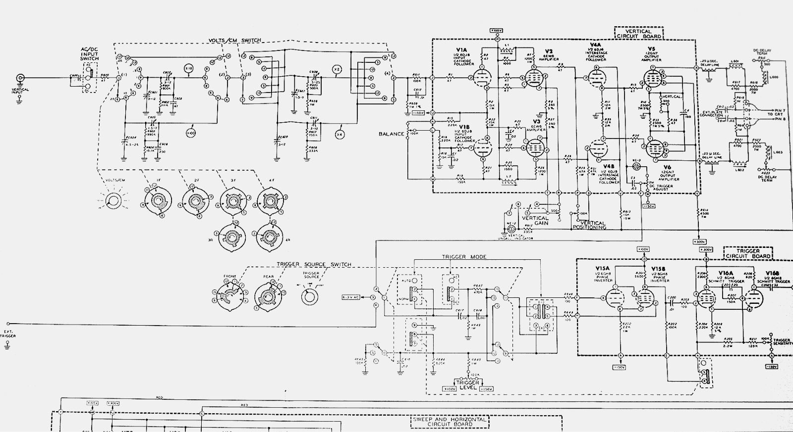 Heath Company IO-14 Schematic