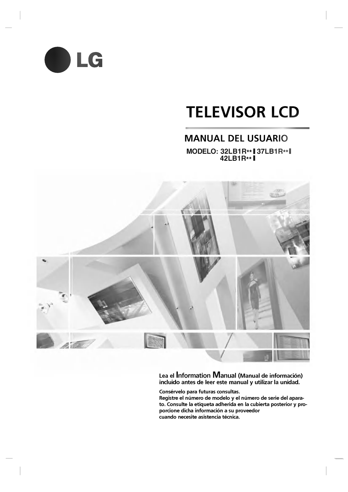 LG 42LB1R User Manual