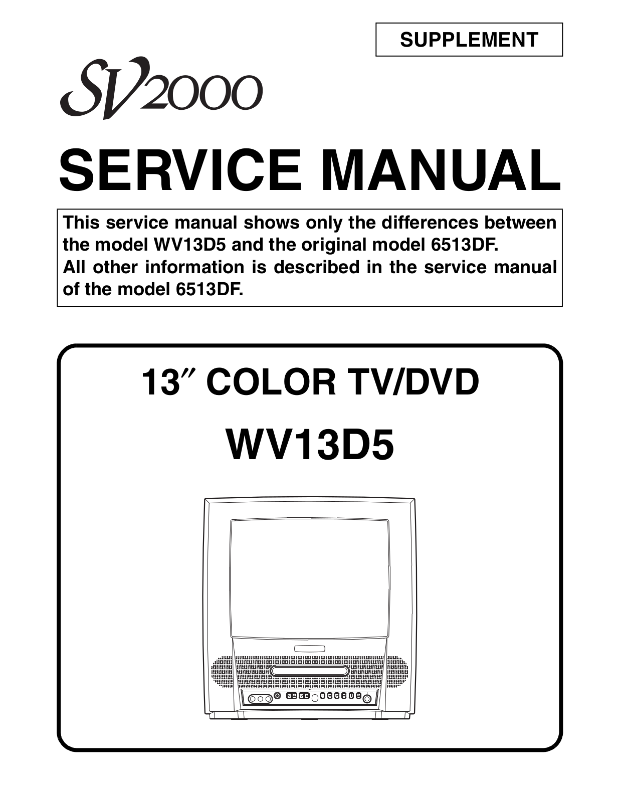 Symphonic WV13D5 Schematic