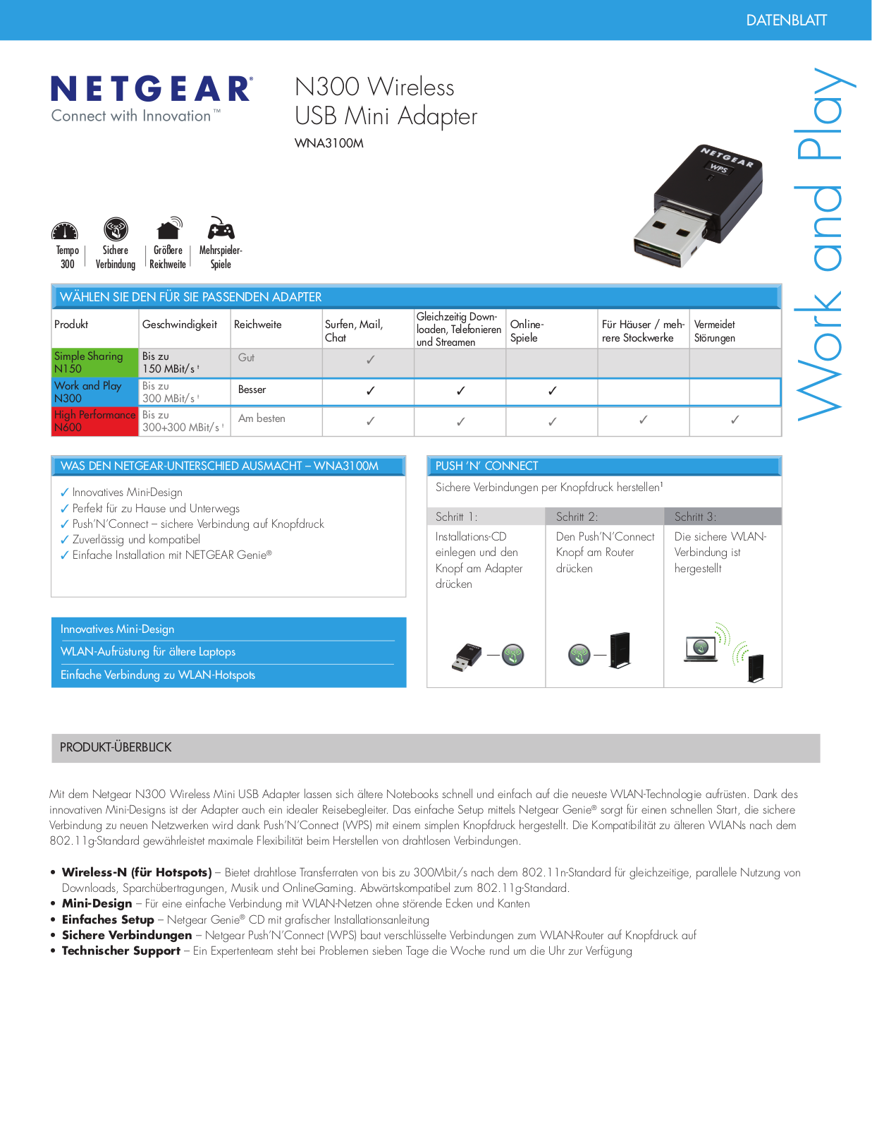 Netgear WNA3100M User Manual