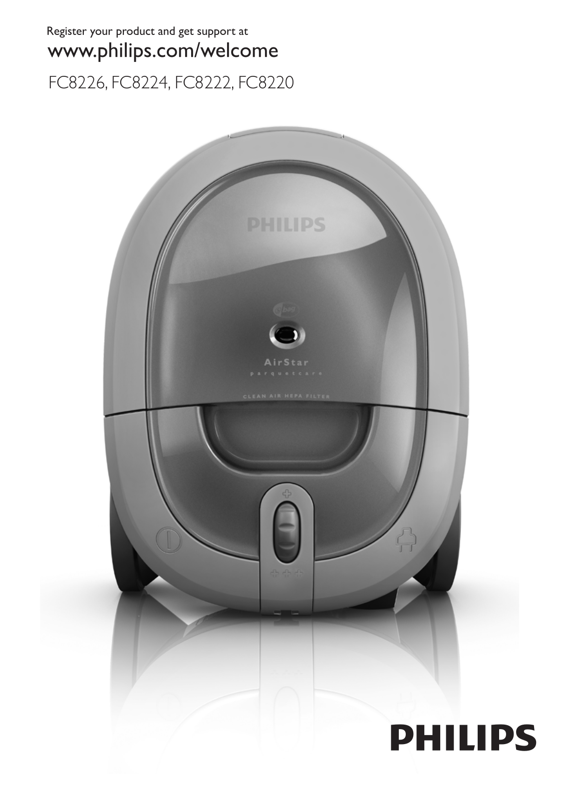 Philips FC8226, FC8224, FC8222, FC8220 User Manual