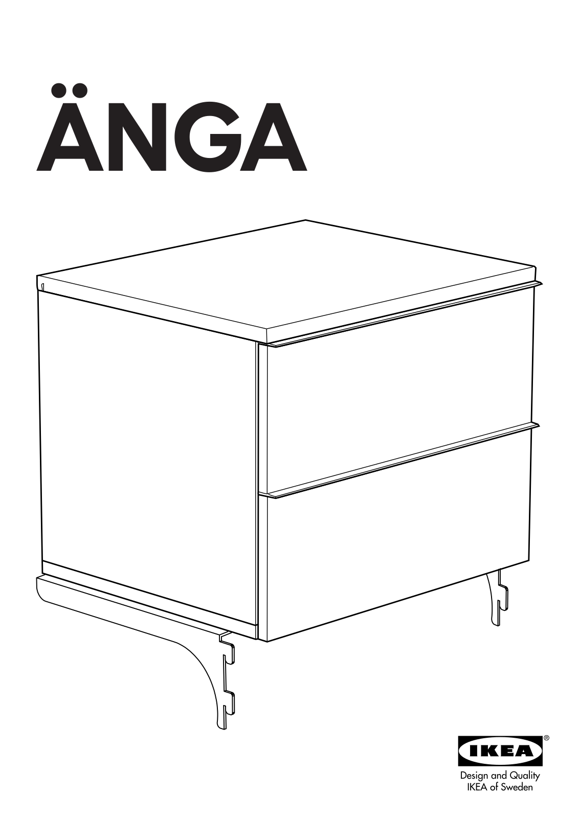 IKEA ANGA User Manual