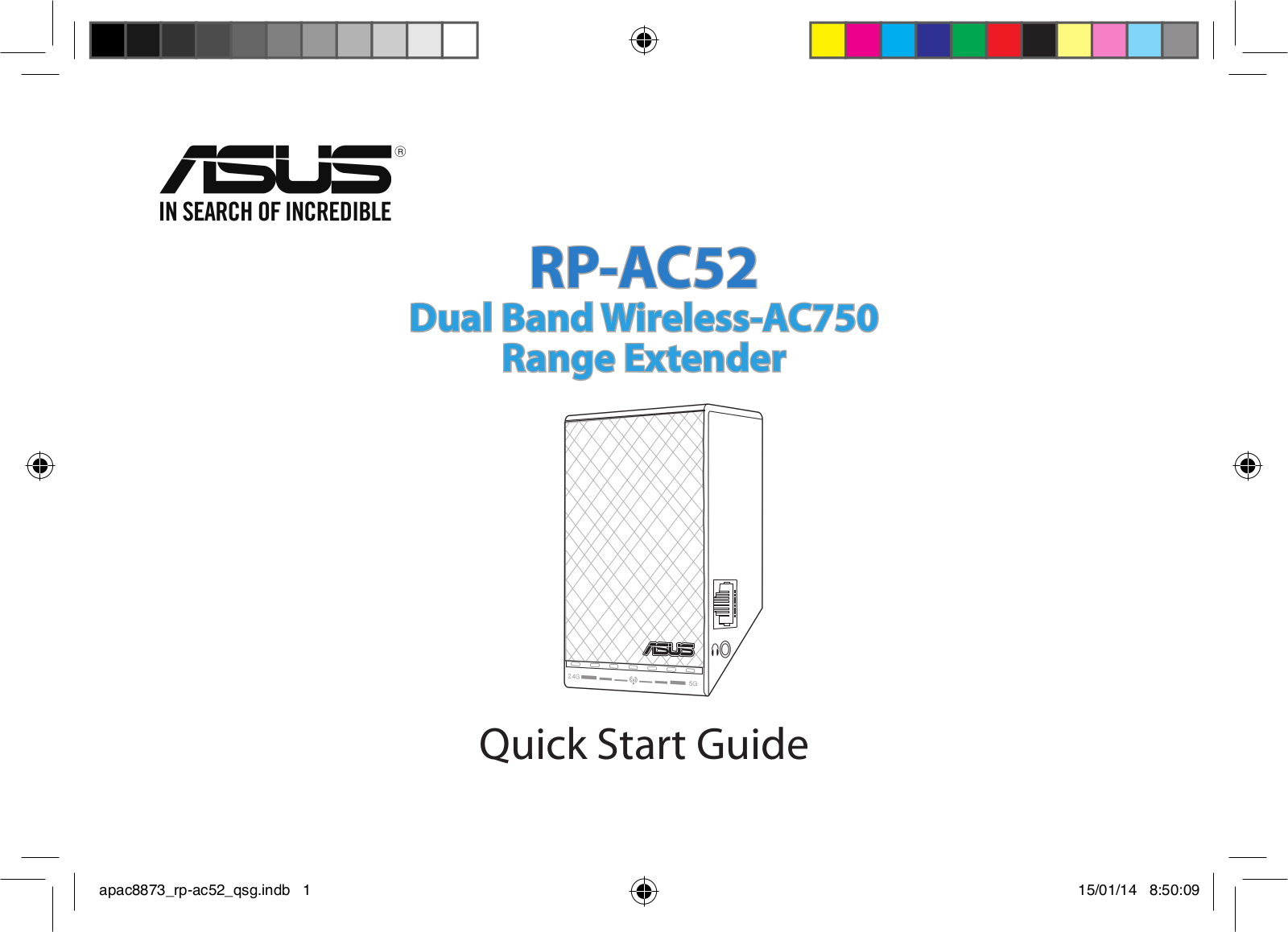 Asus RP-AC52 Quick Installation Guide