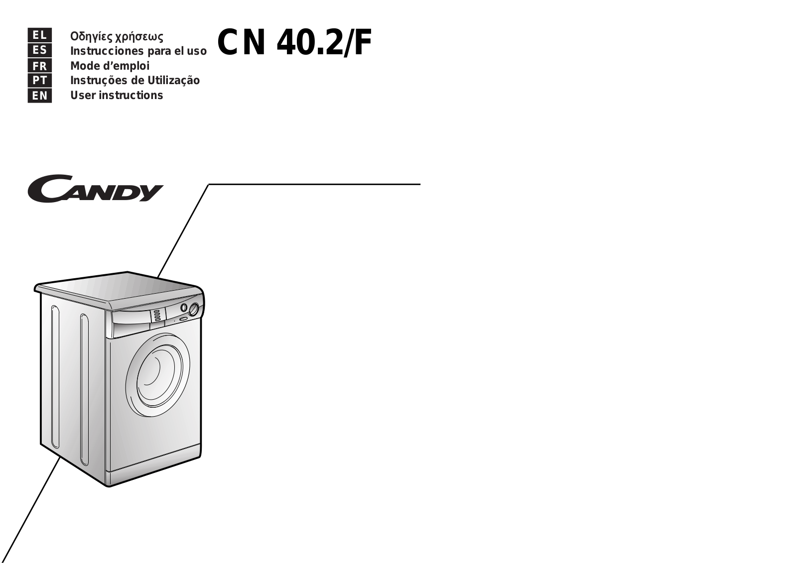 Candy CN 40 2 User Manual