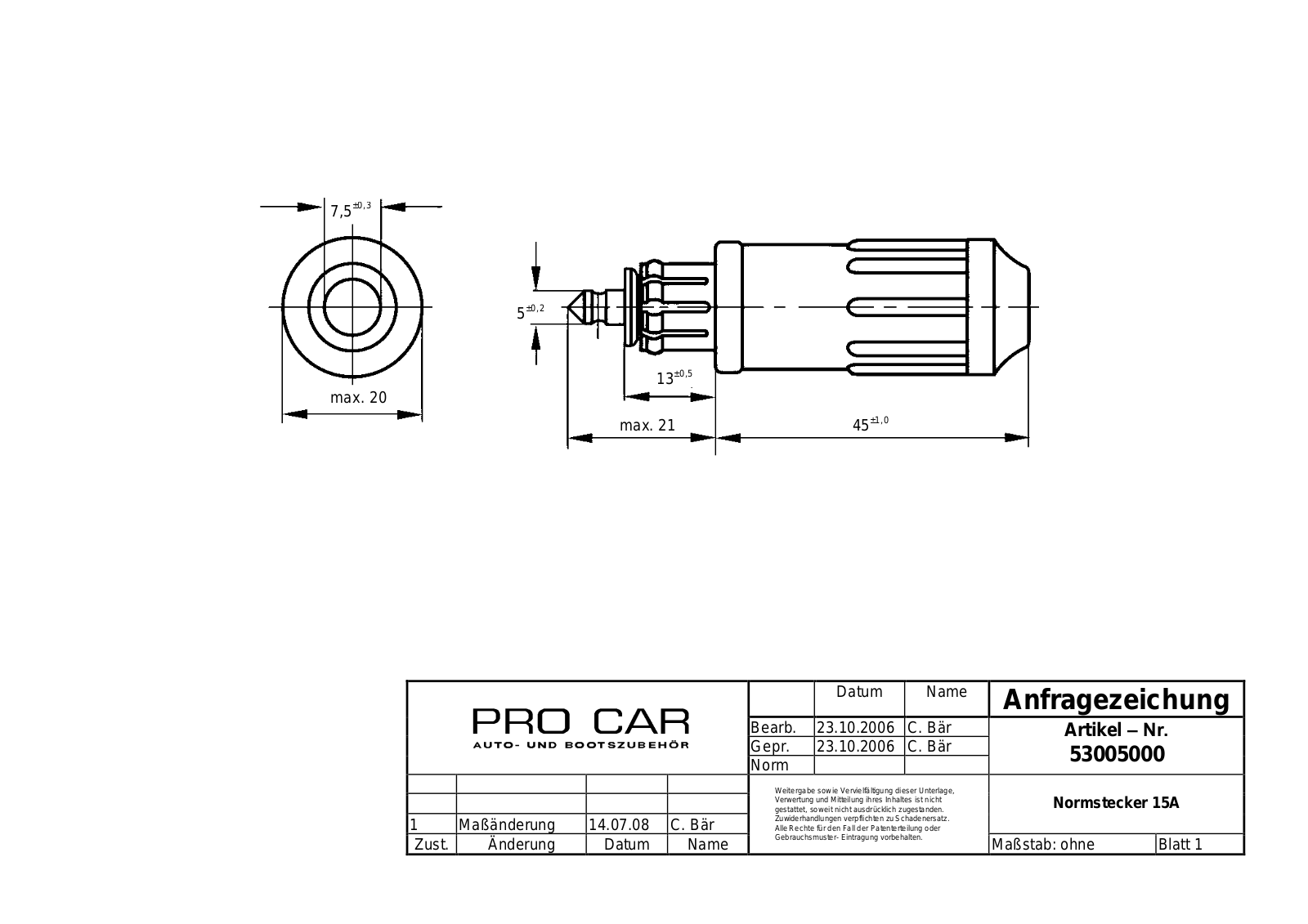 PROCAR BST 3 Datasheet - ManualMachine.com