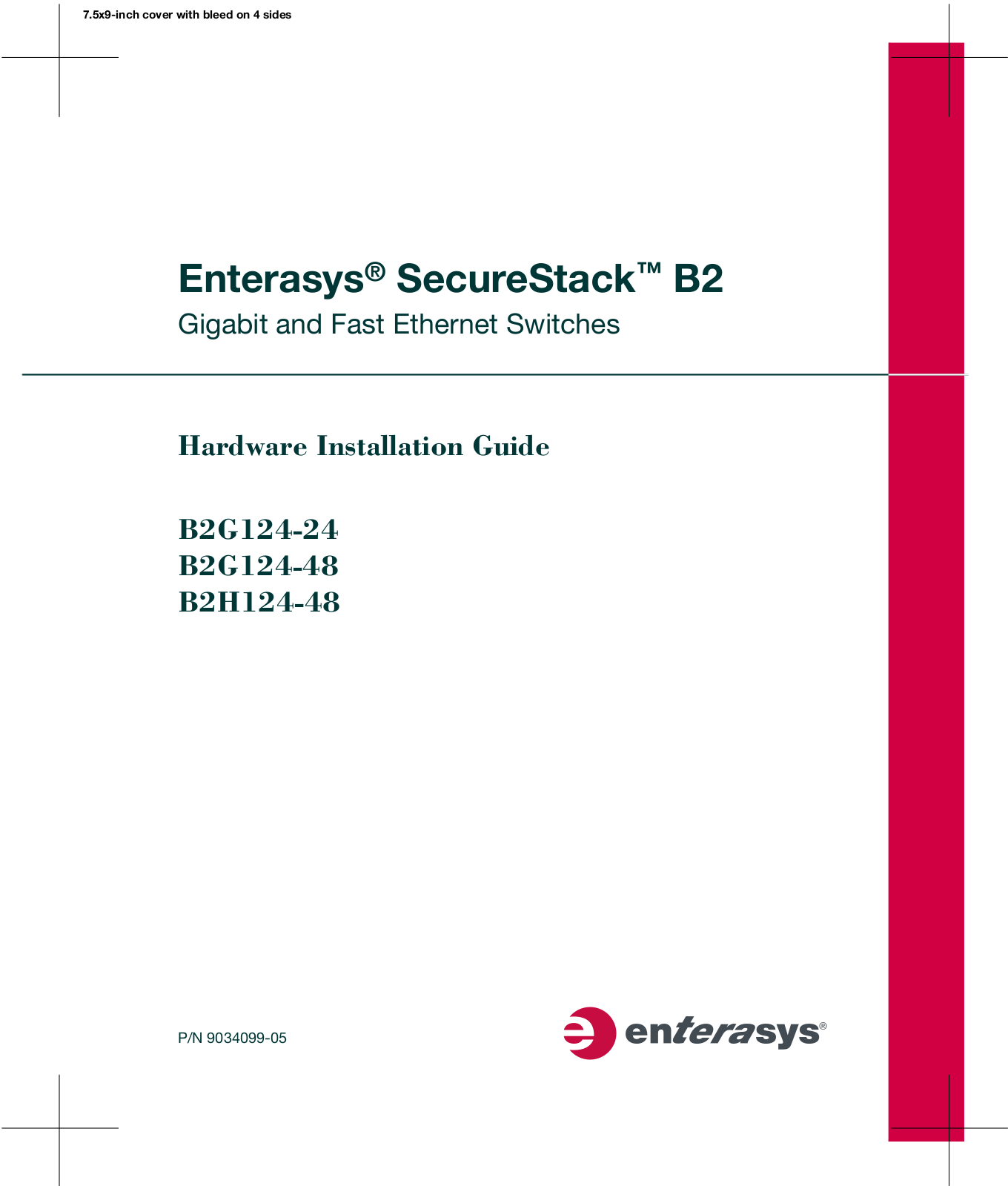 Enterasys Networks B2G124-24 User Manual