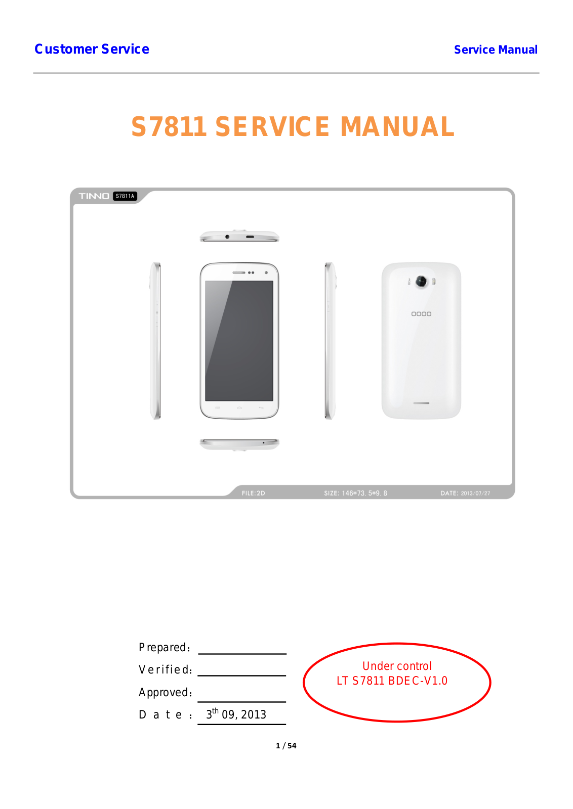 Explay A500 schematic SM A500 Service Manual