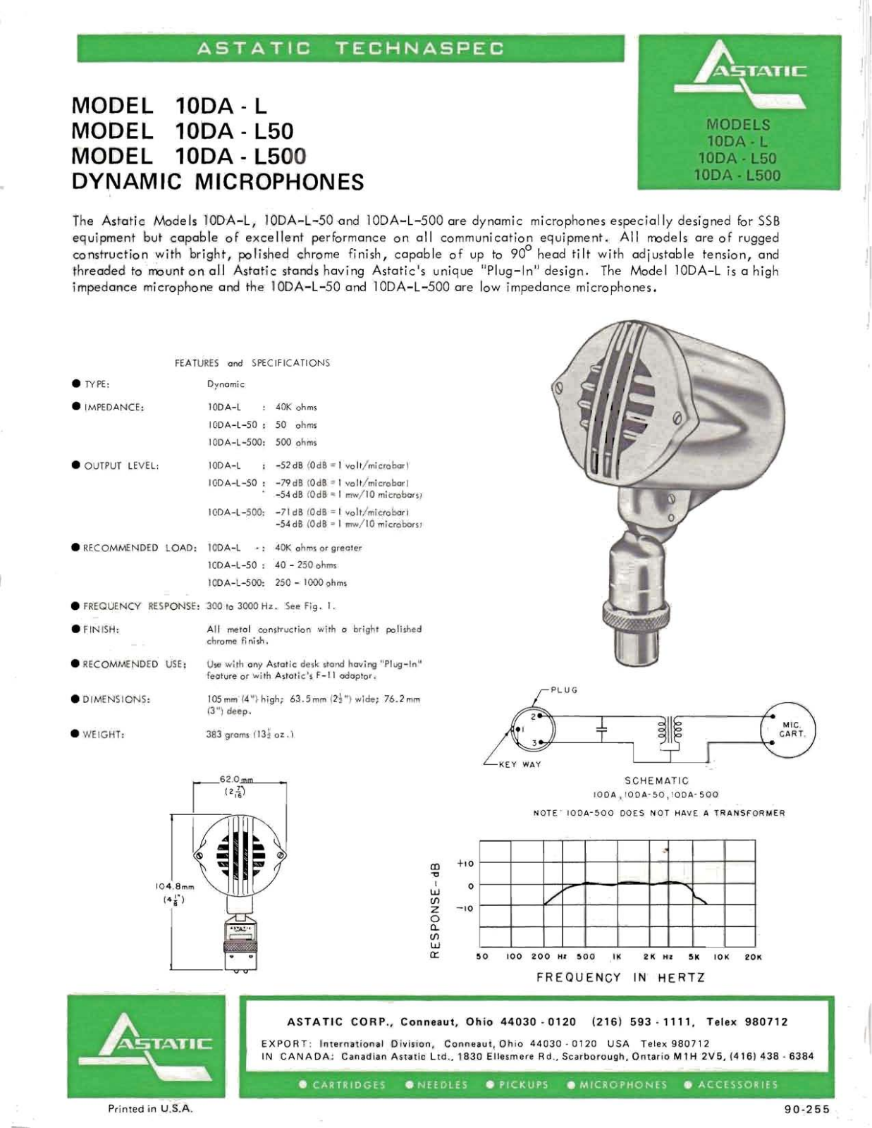 Astatic 10DA brochure - ManualMachine.com
