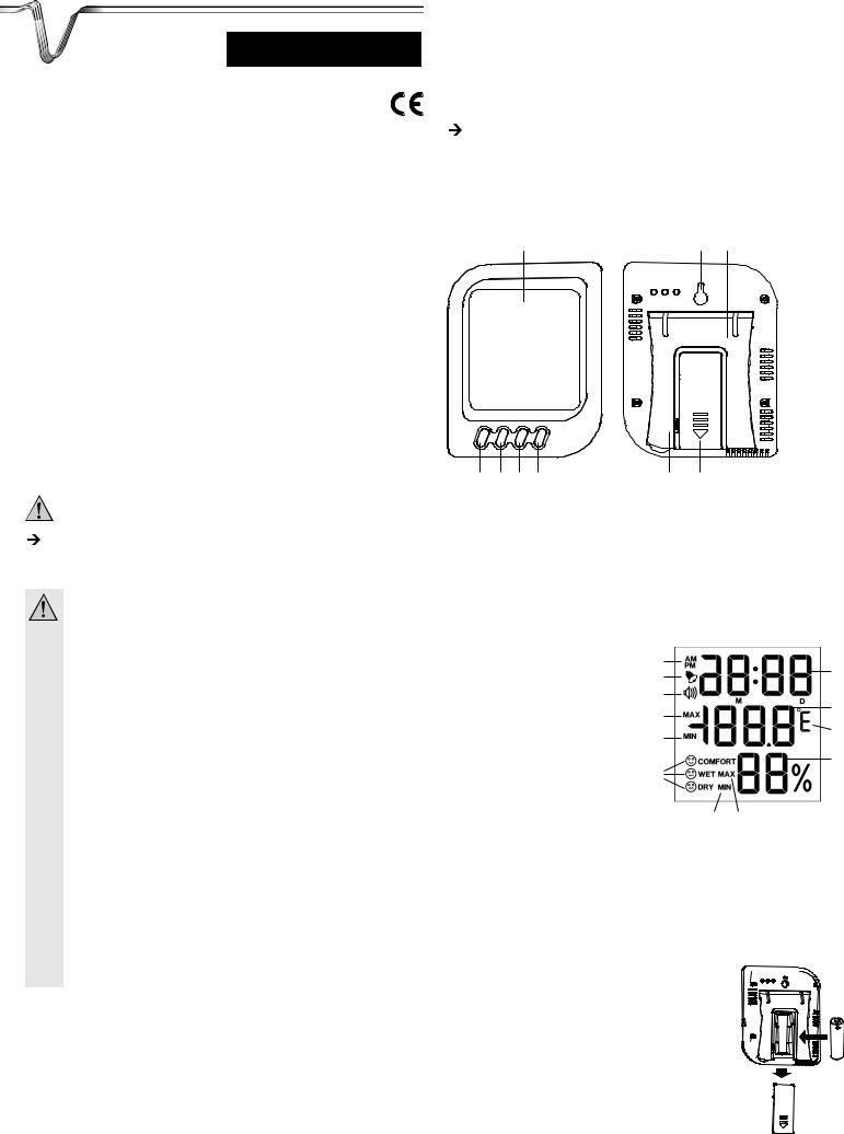 VOLTCRAFT HM-100 User guide